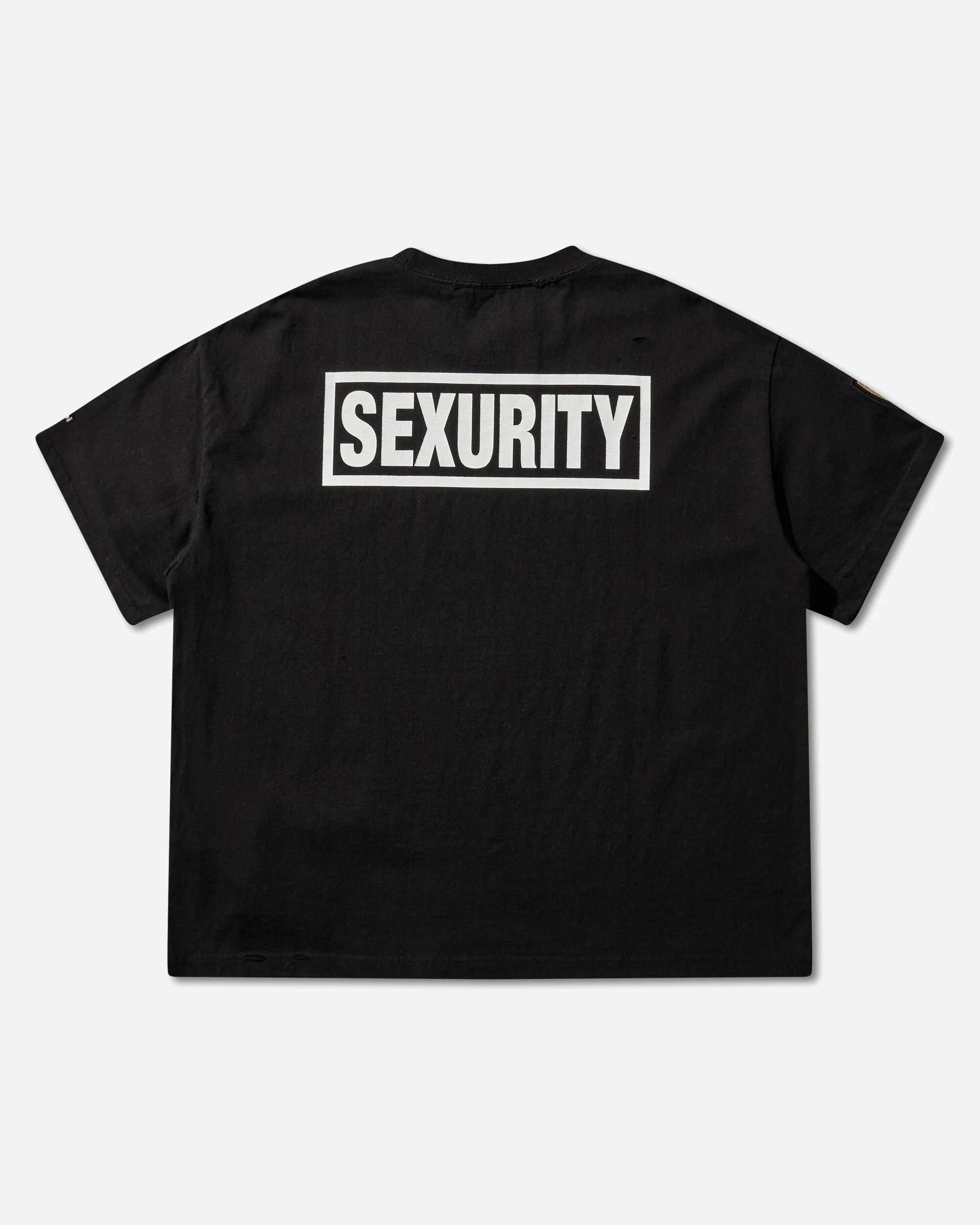 Sexurity T-Shirt Washed Black - Image 2