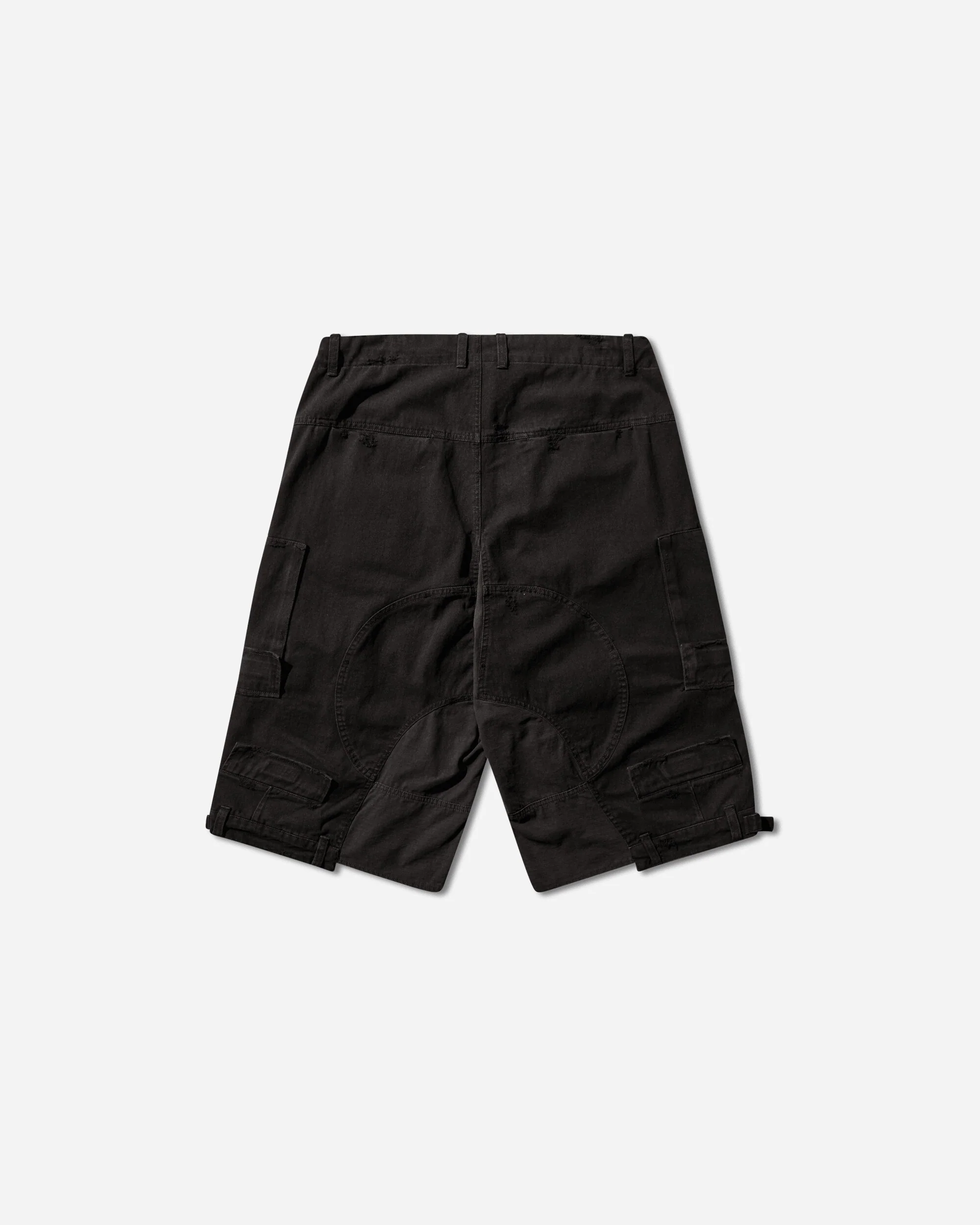 Upside-Down Cargo Shorts Black - Image 2