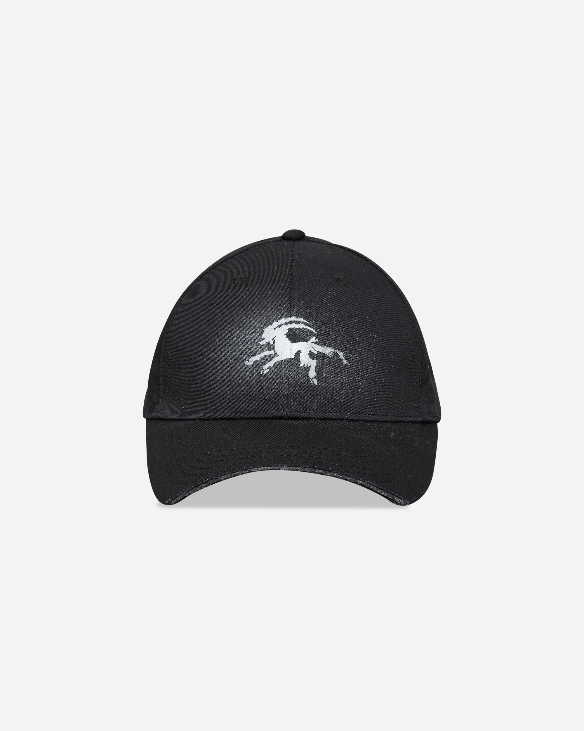Sprayed Goat Cut Up Cap Black - Image 3