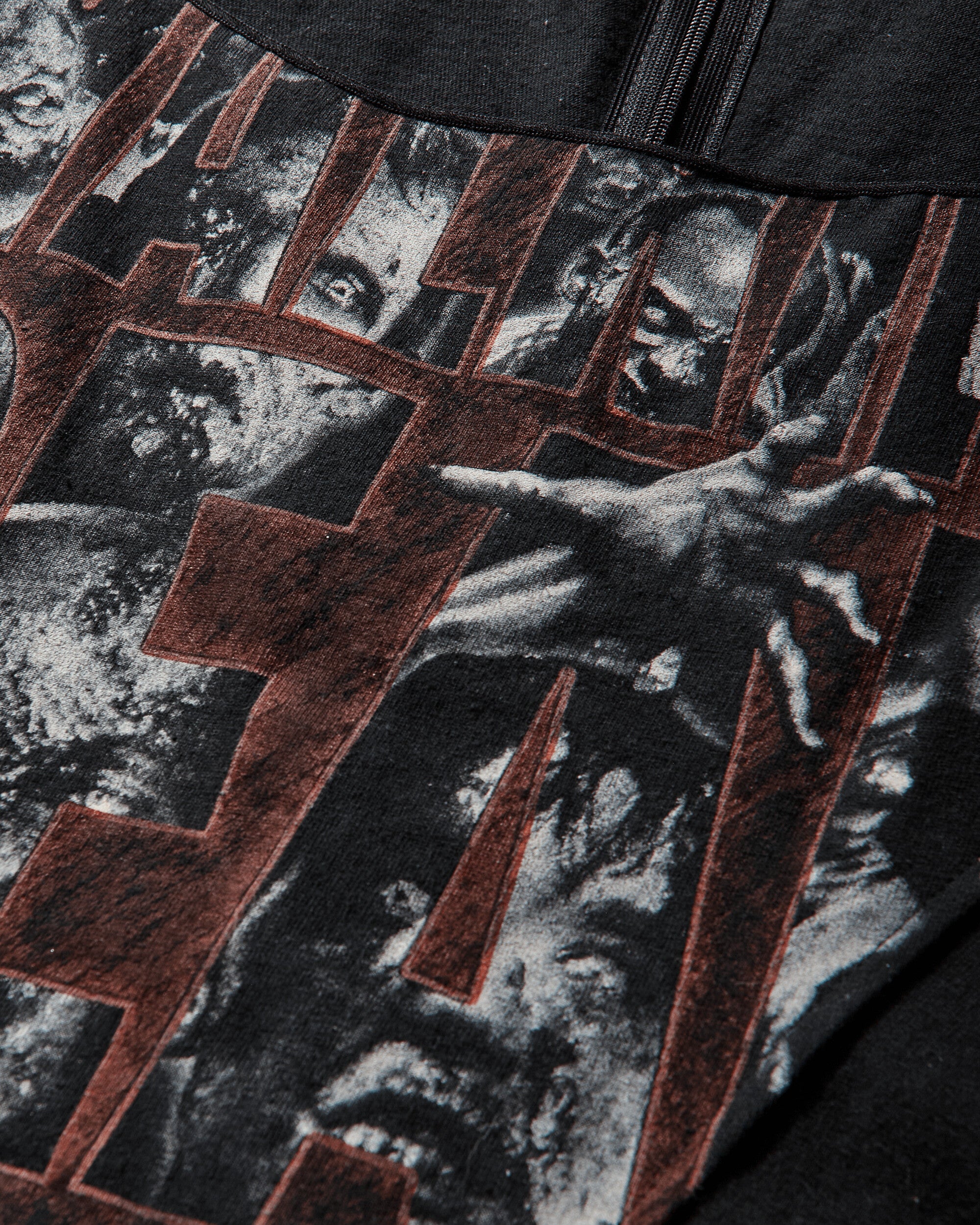 Women's Dirndl Cut Up Tee Black - Image 4