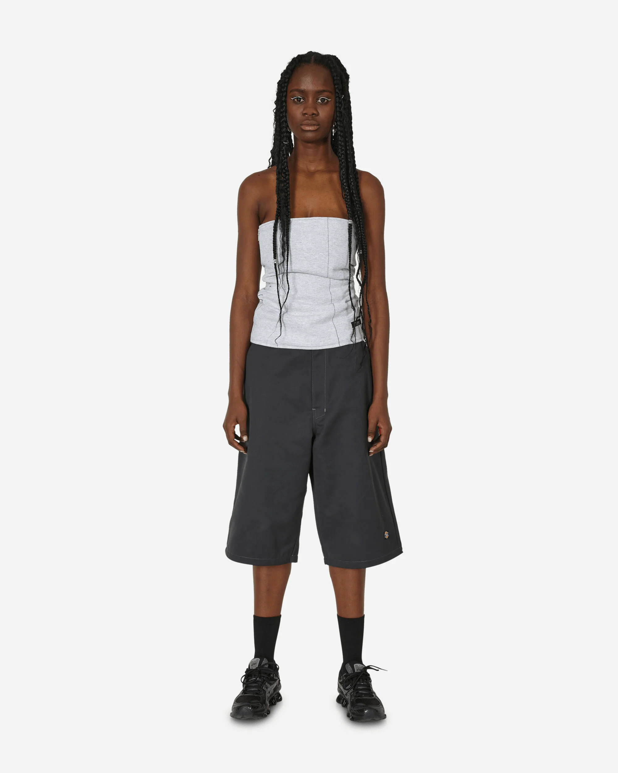 Factory Cut Off Top Grey - Image 4