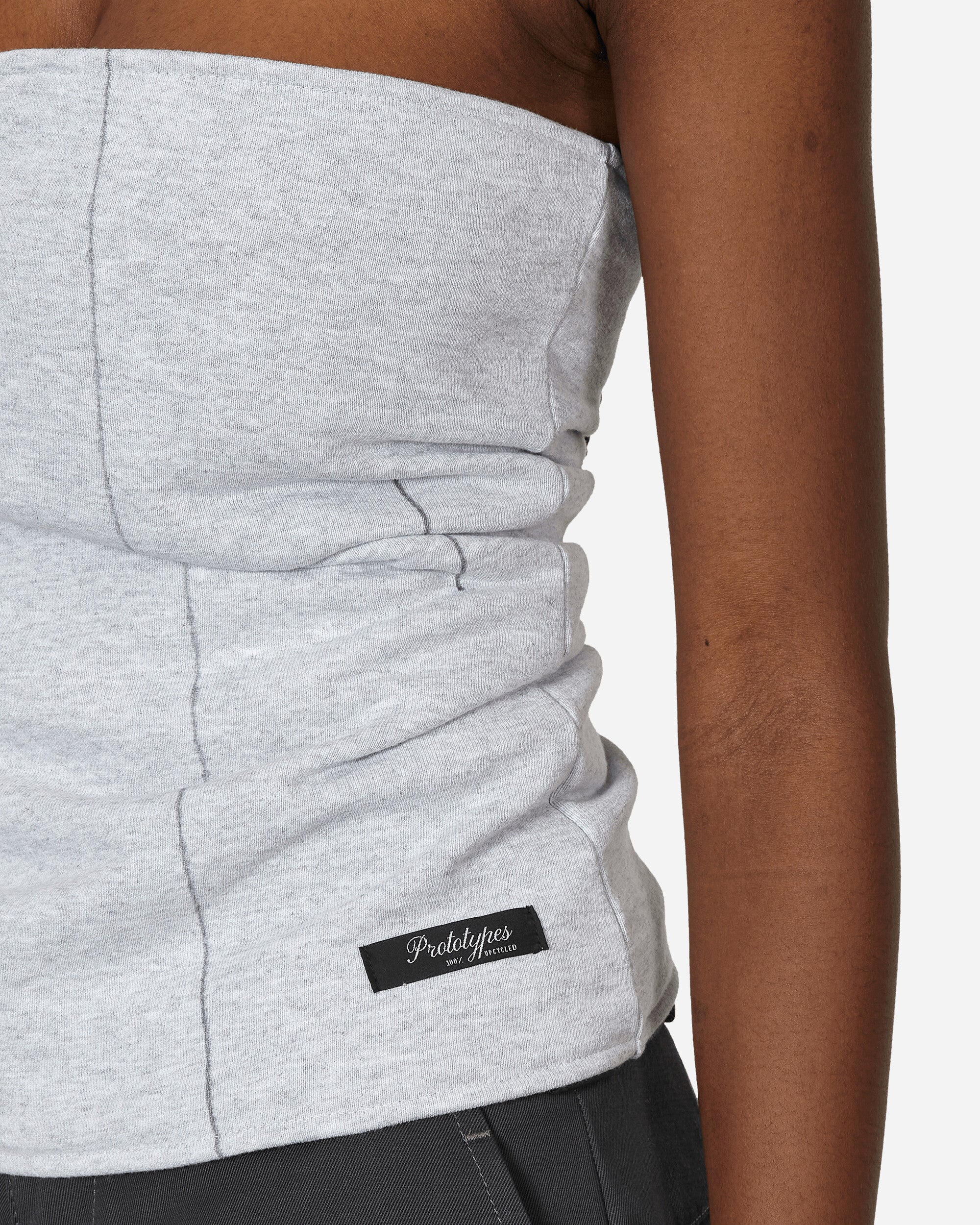 Factory Cut Off Top Grey - Image 5
