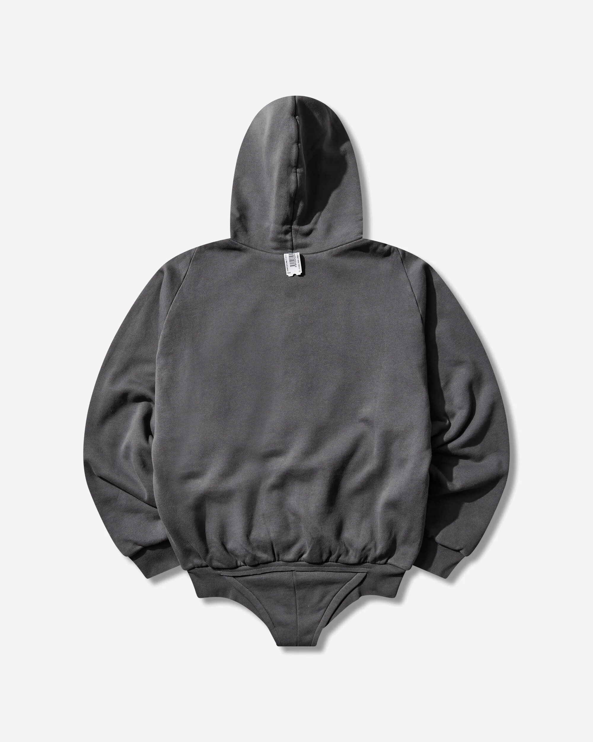 Sprayed Goat Hoodie Romper Black - Image 2
