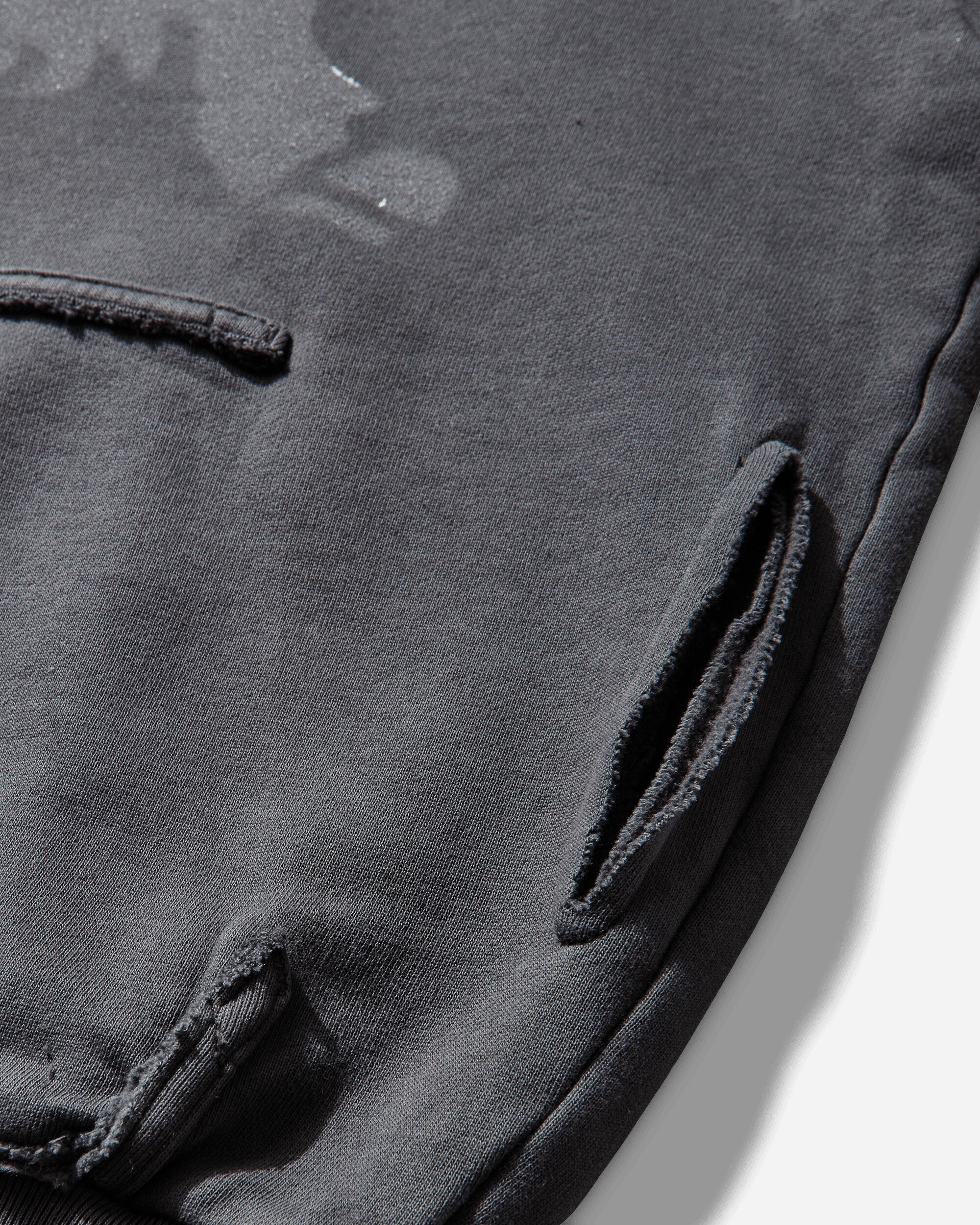 Sprayed Goat Hoodie Romper Black - Image 4