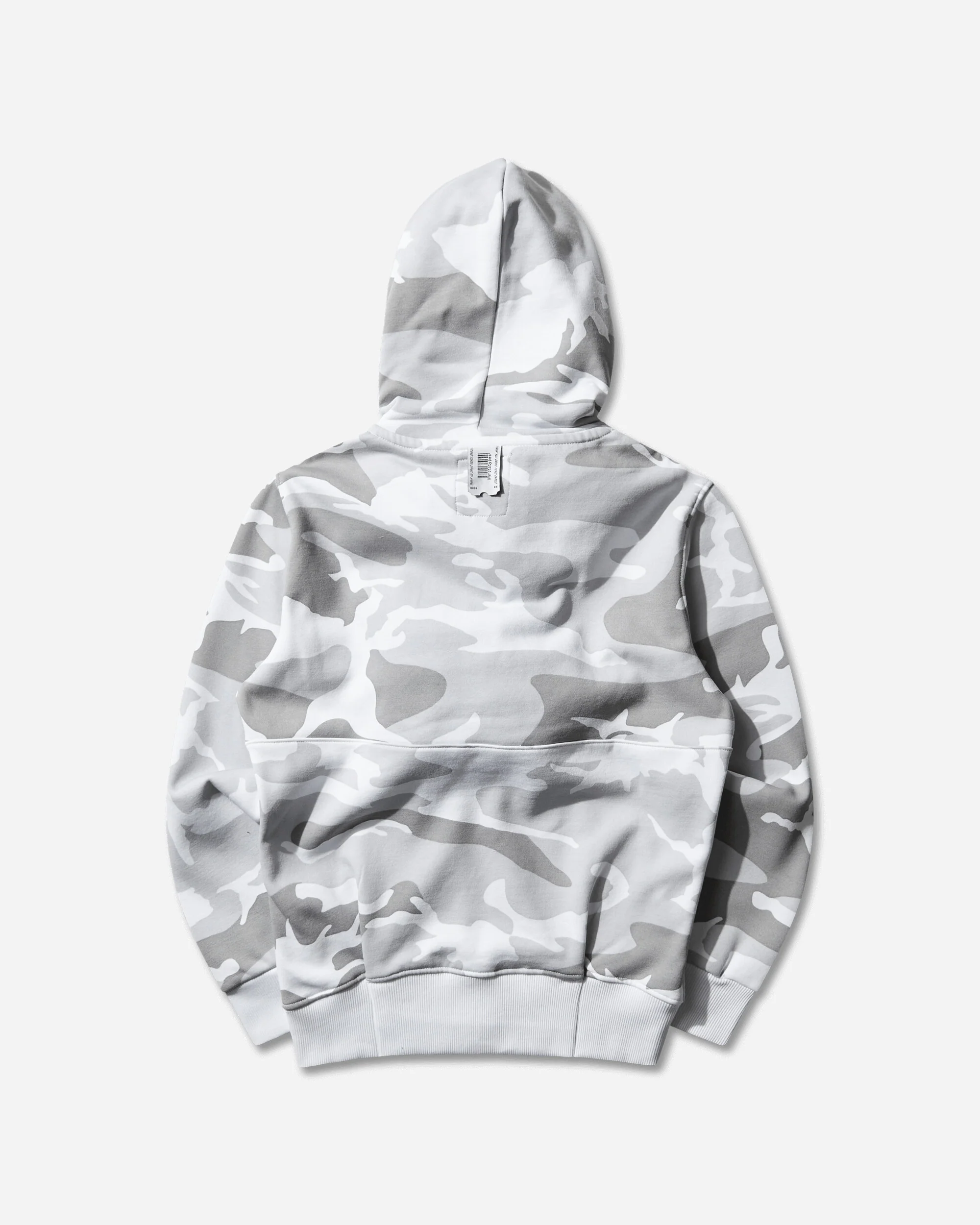 Women's Alpha Industries Fur Trimmed Hoodie White Camo - Image 2