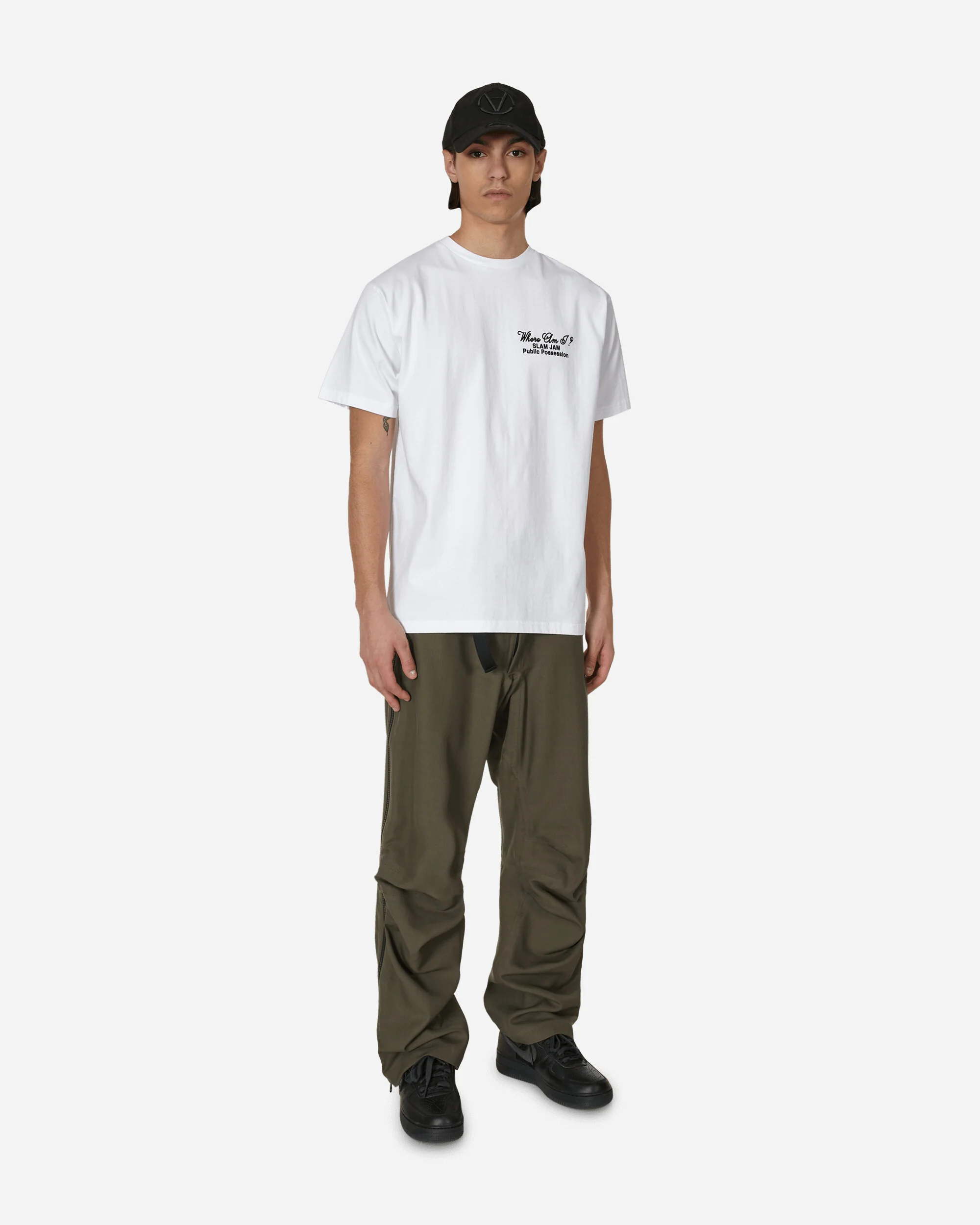 Slam Jam Dog Doesn't Know T-Shirt White - Image 4