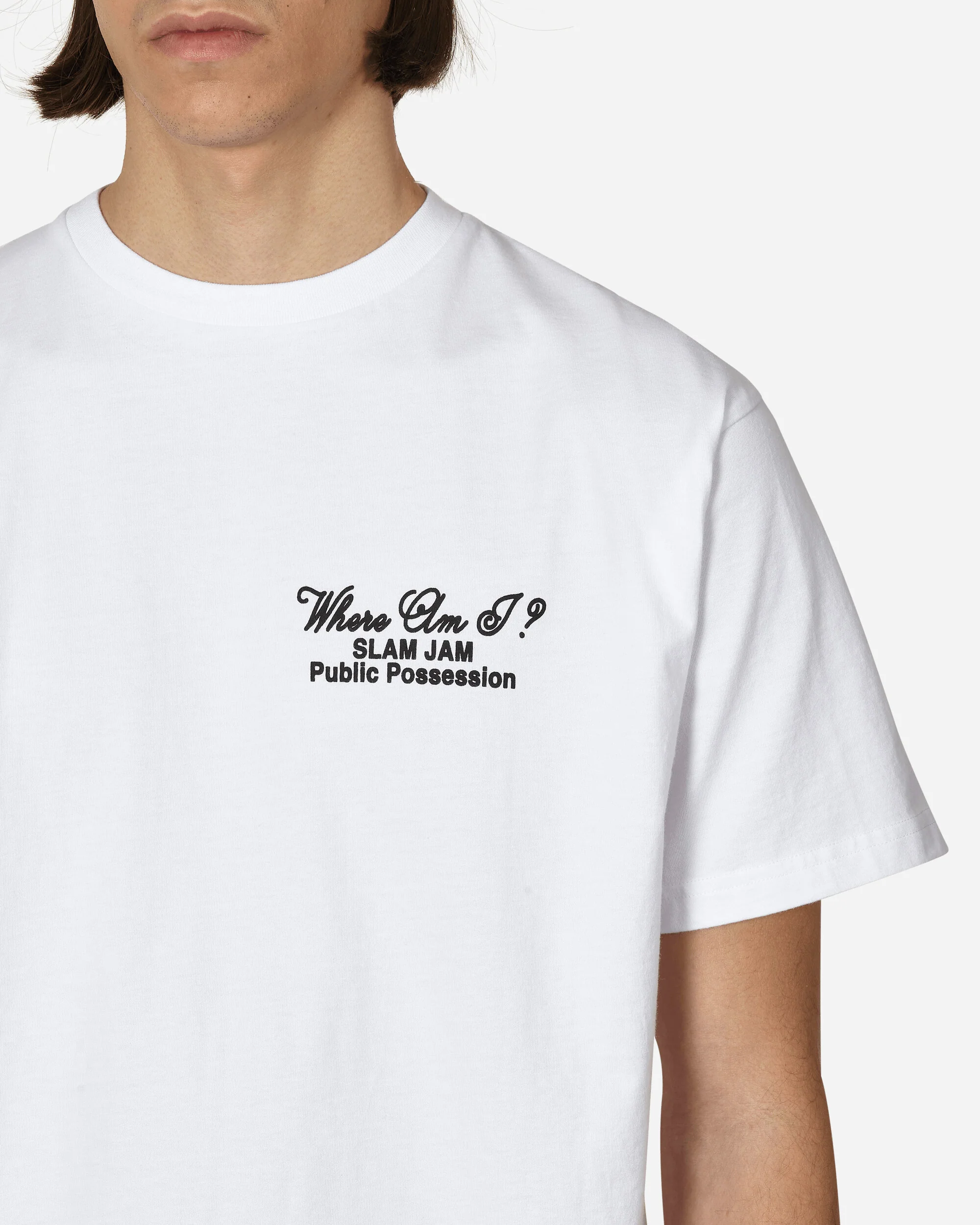 Slam Jam Dog Doesn't Know T-Shirt White - Image 5
