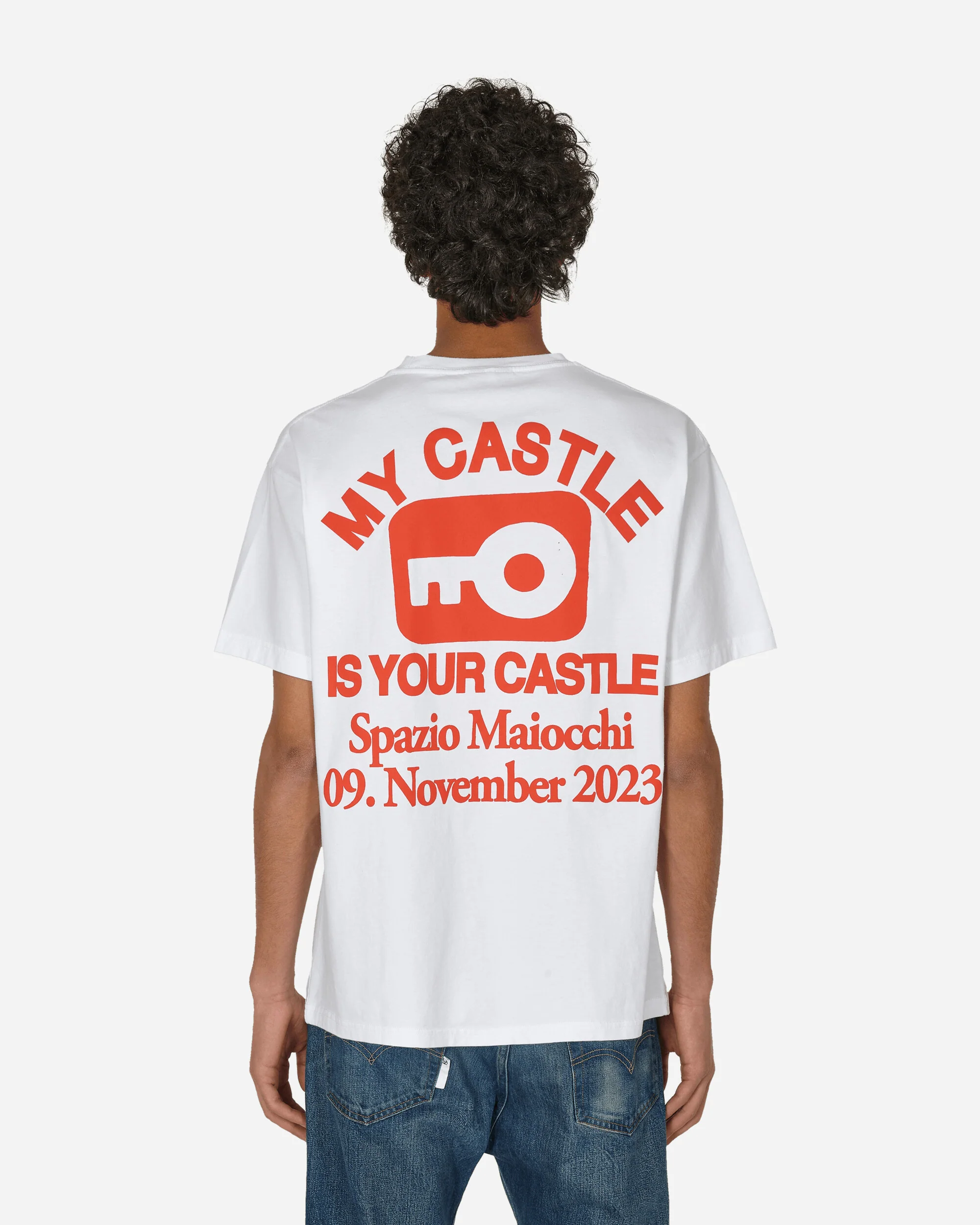Slam Jam My Castle T-Shirt White - Image 3