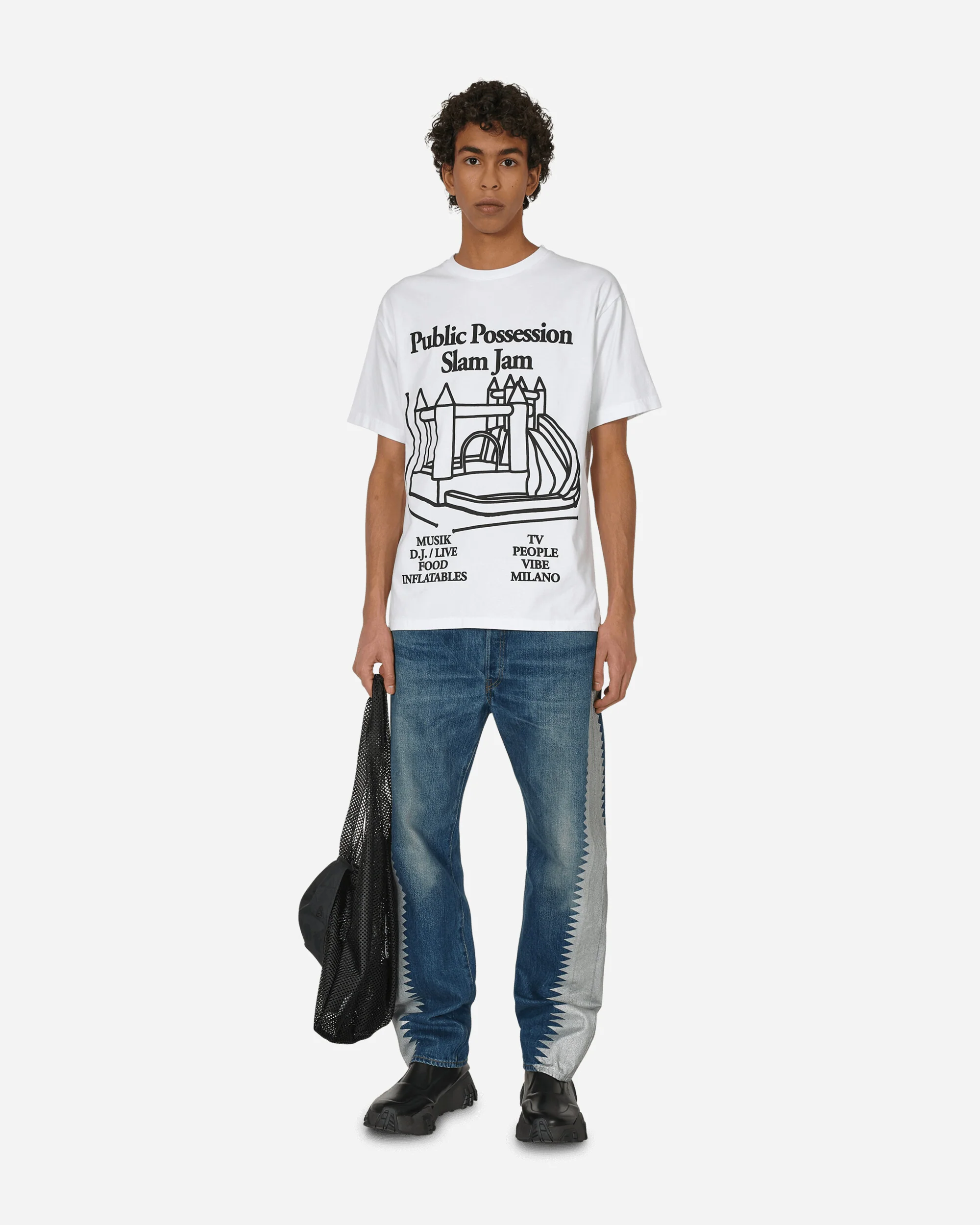 Slam Jam My Castle T-Shirt White - Image 4