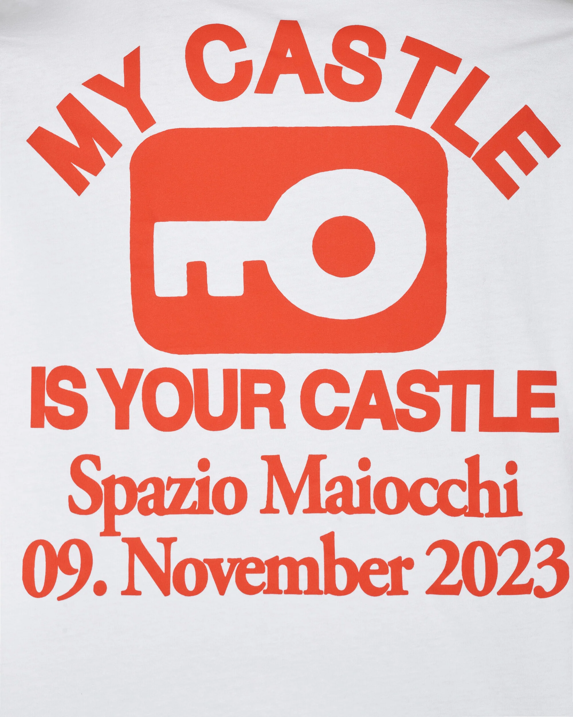 Slam Jam My Castle T-Shirt White - Image 6