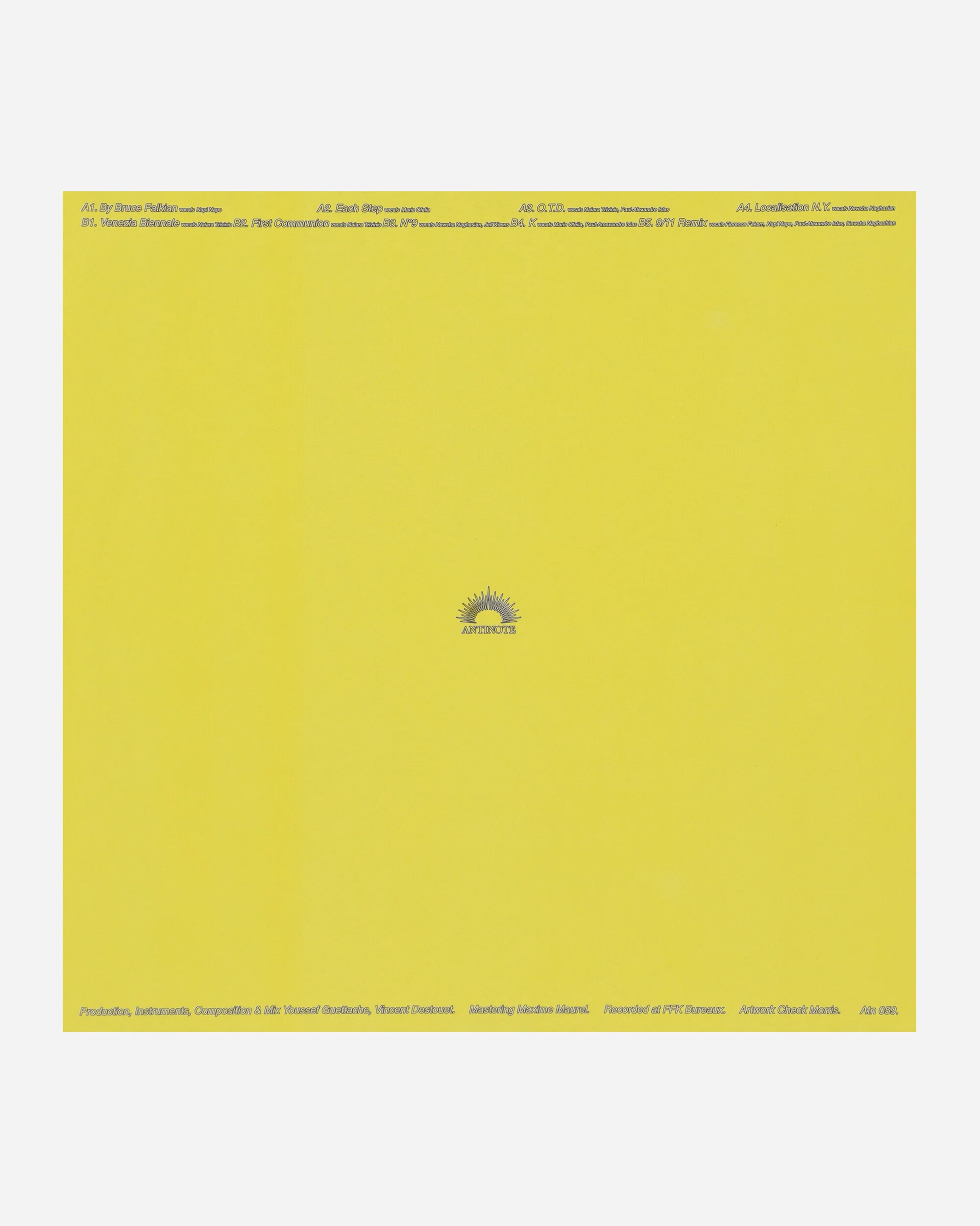 Bruce Flakian LP Vinyl - Image 2