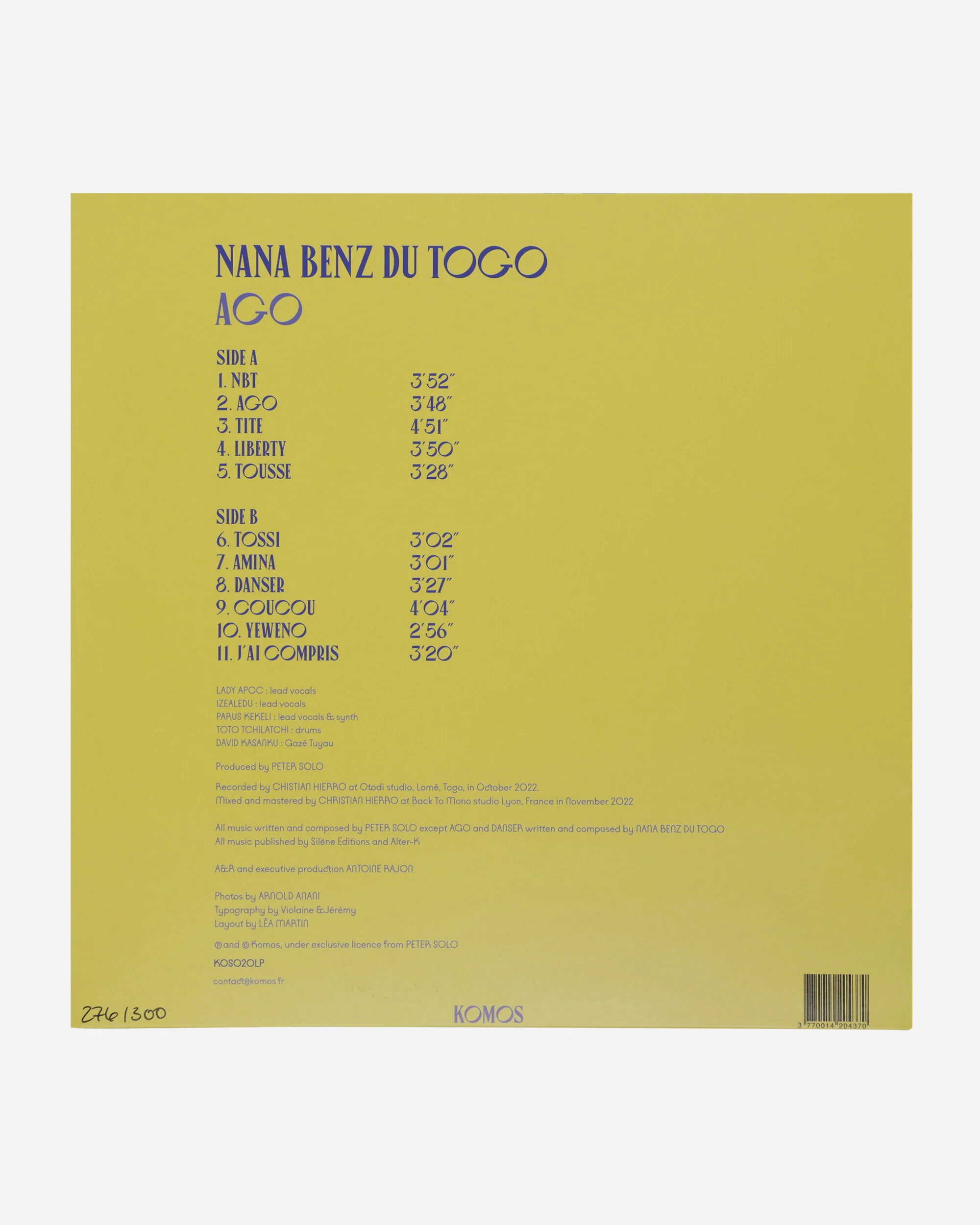 Ago Vinyl - Image 2