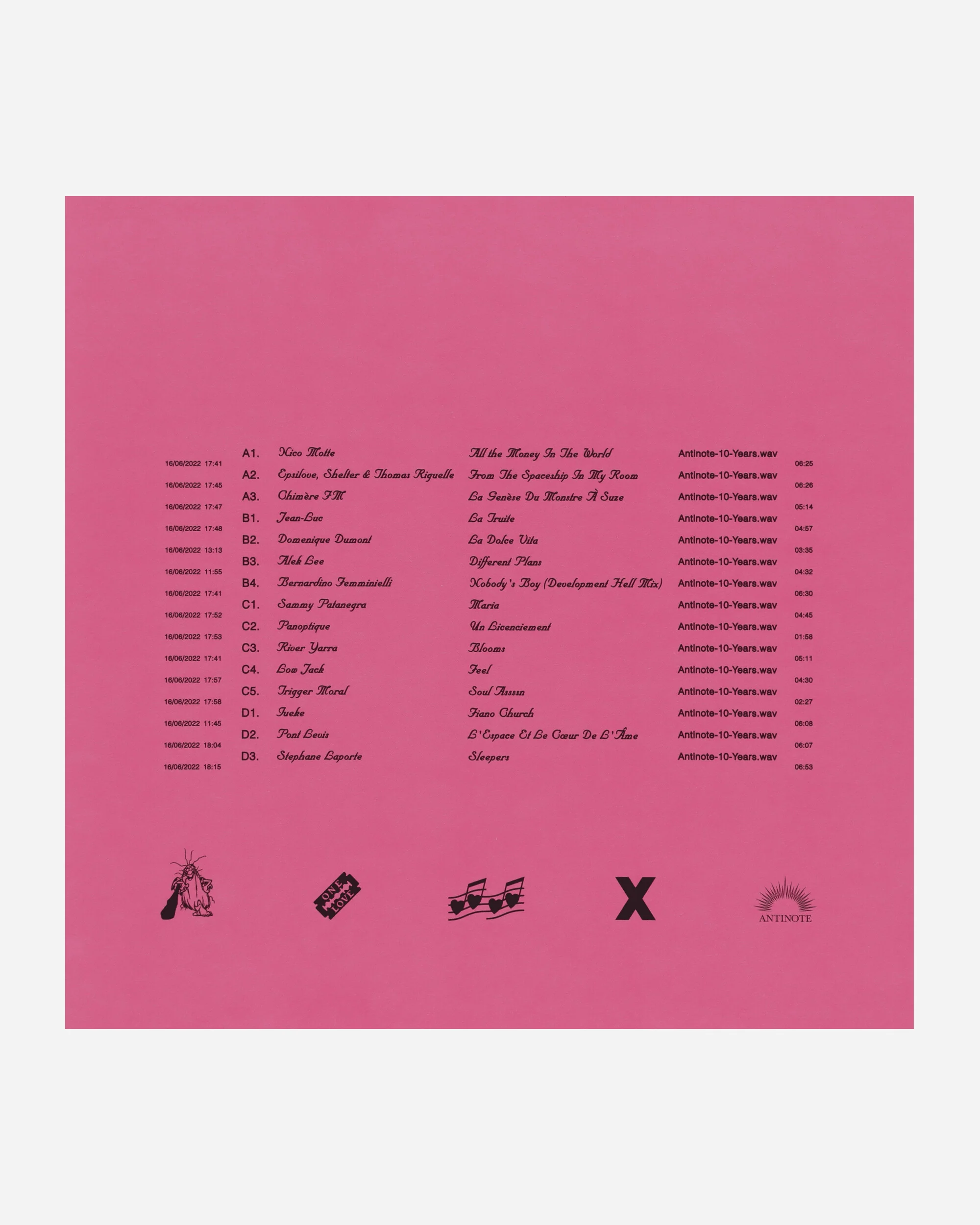 10 Years Of Loving Notes Vinyl - Image 2