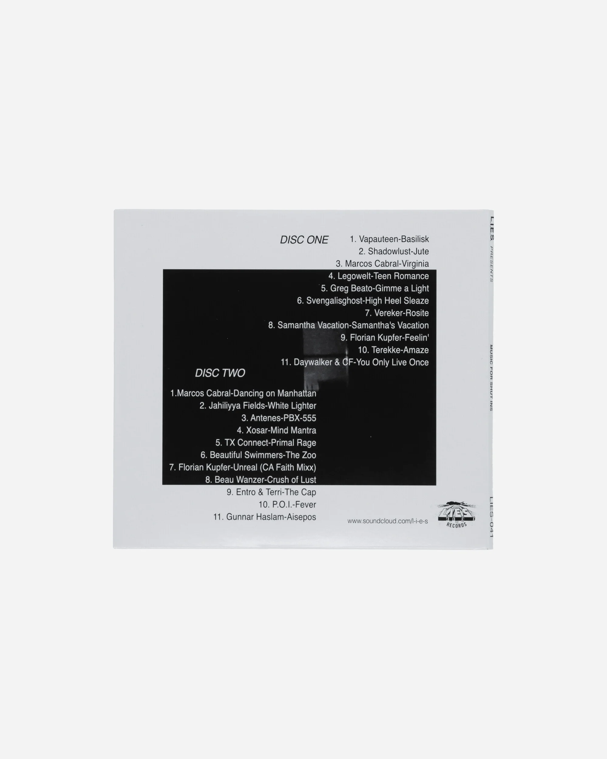 L.I.E.S. Presents: Music For Shut-ins CD - Image 2