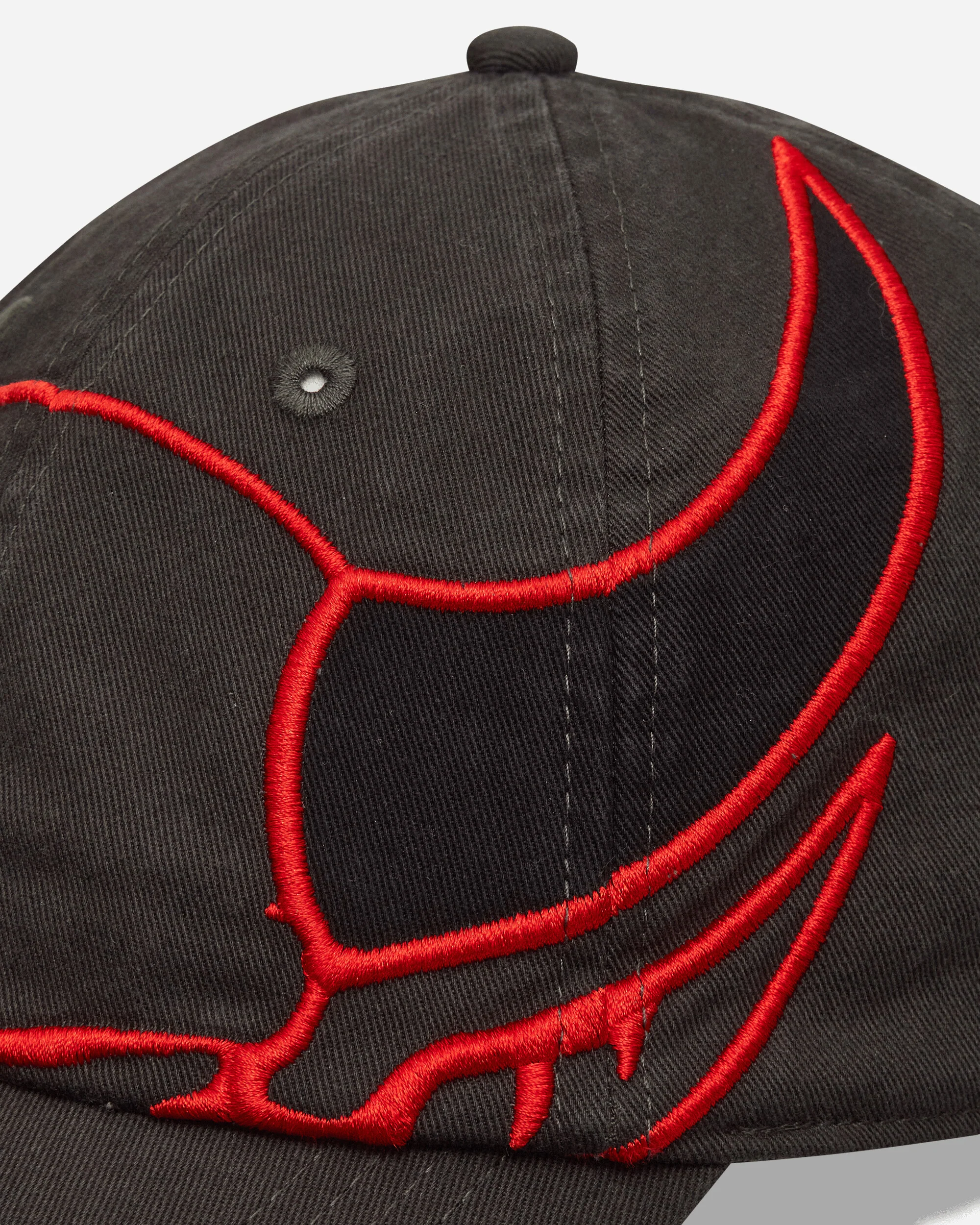 AC Milan x Slam Jam Cap Black / For All Time Red - Image 8
