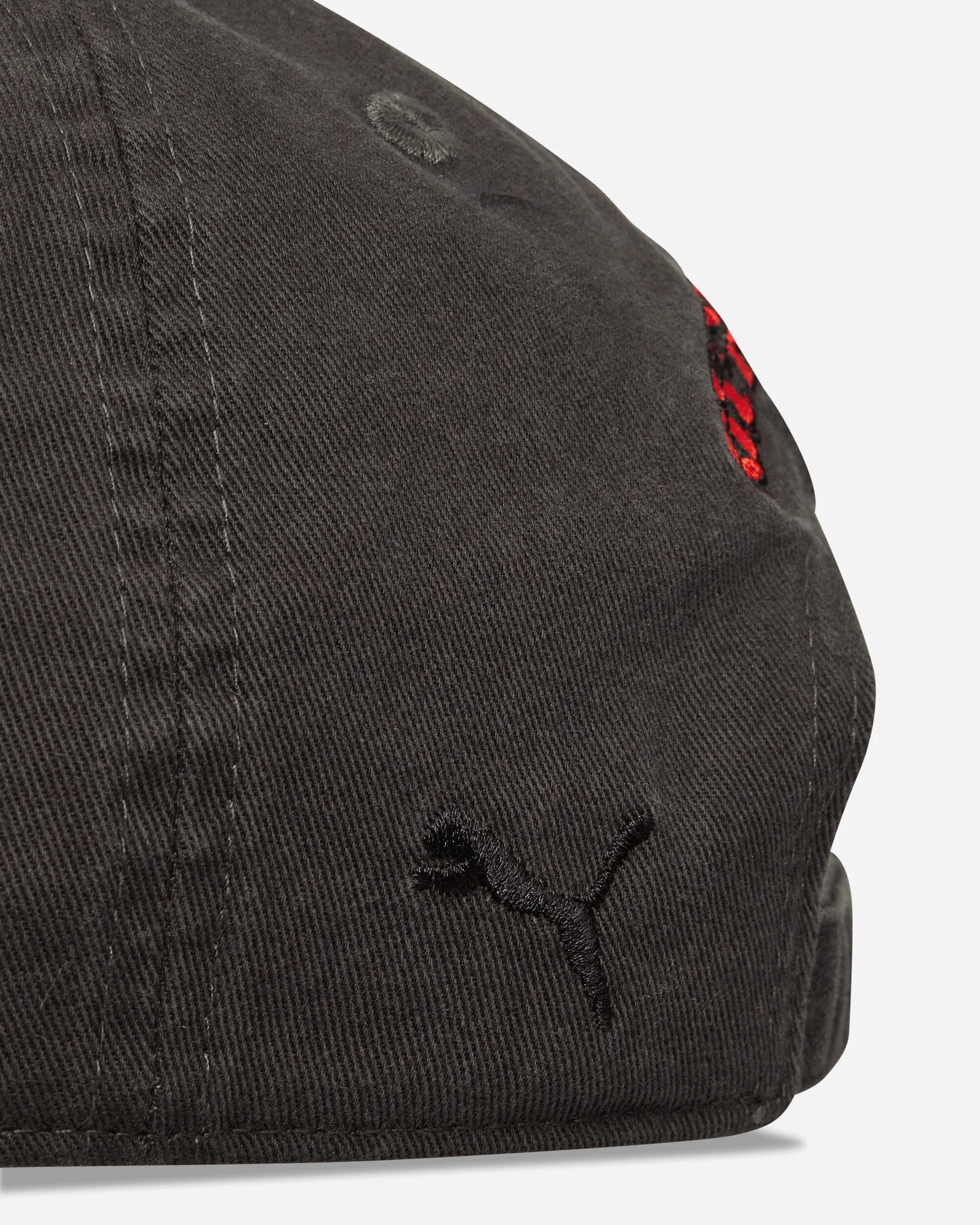 AC Milan x Slam Jam Cap Black / For All Time Red - Image 9