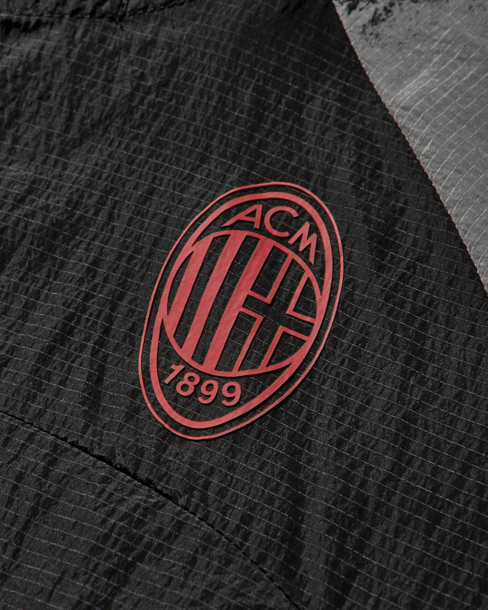 AC Milan x Slam Jam Track Jacket Black / Dark Grey - Image 5