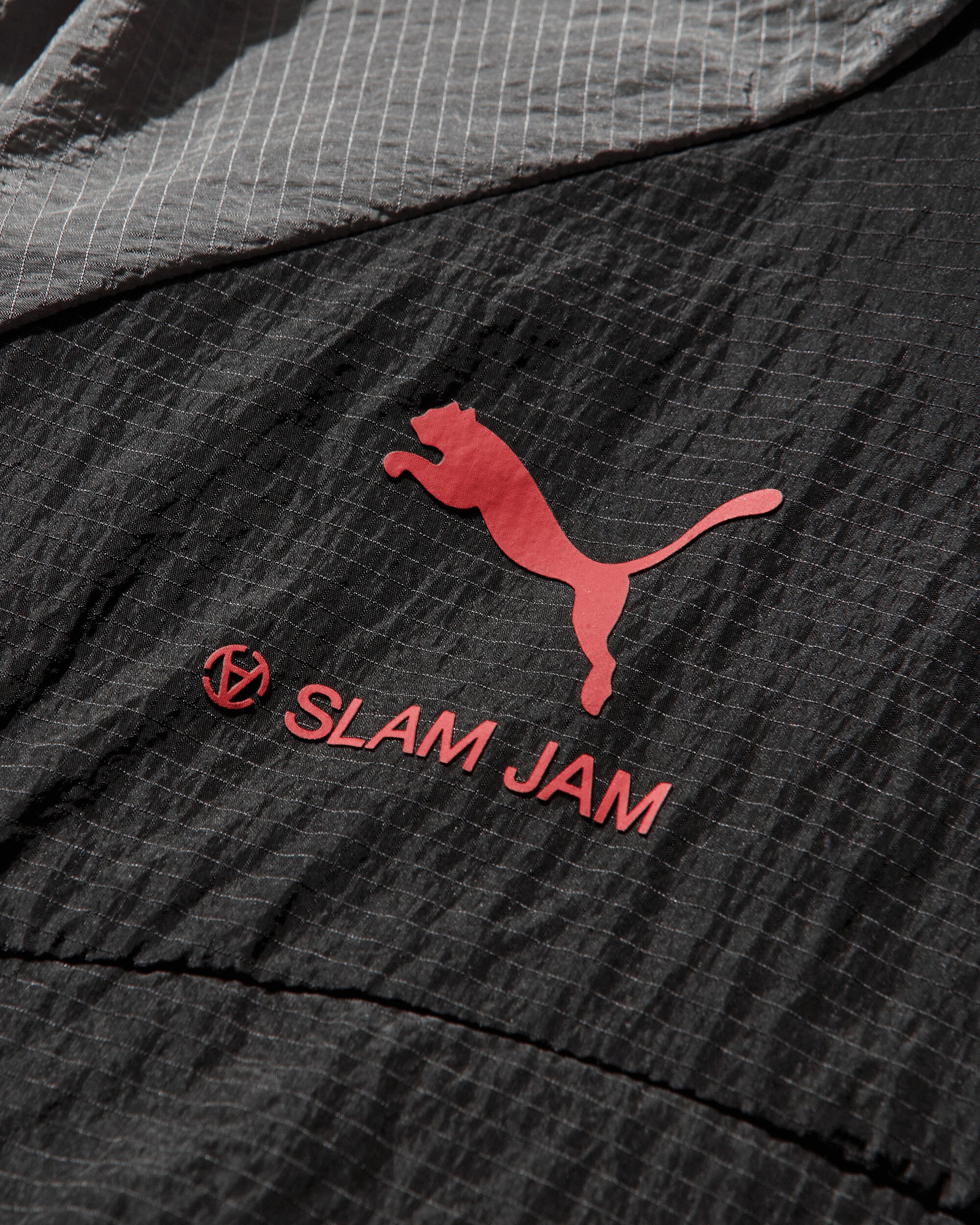 AC Milan x Slam Jam Track Jacket Black / Dark Grey - Image 6