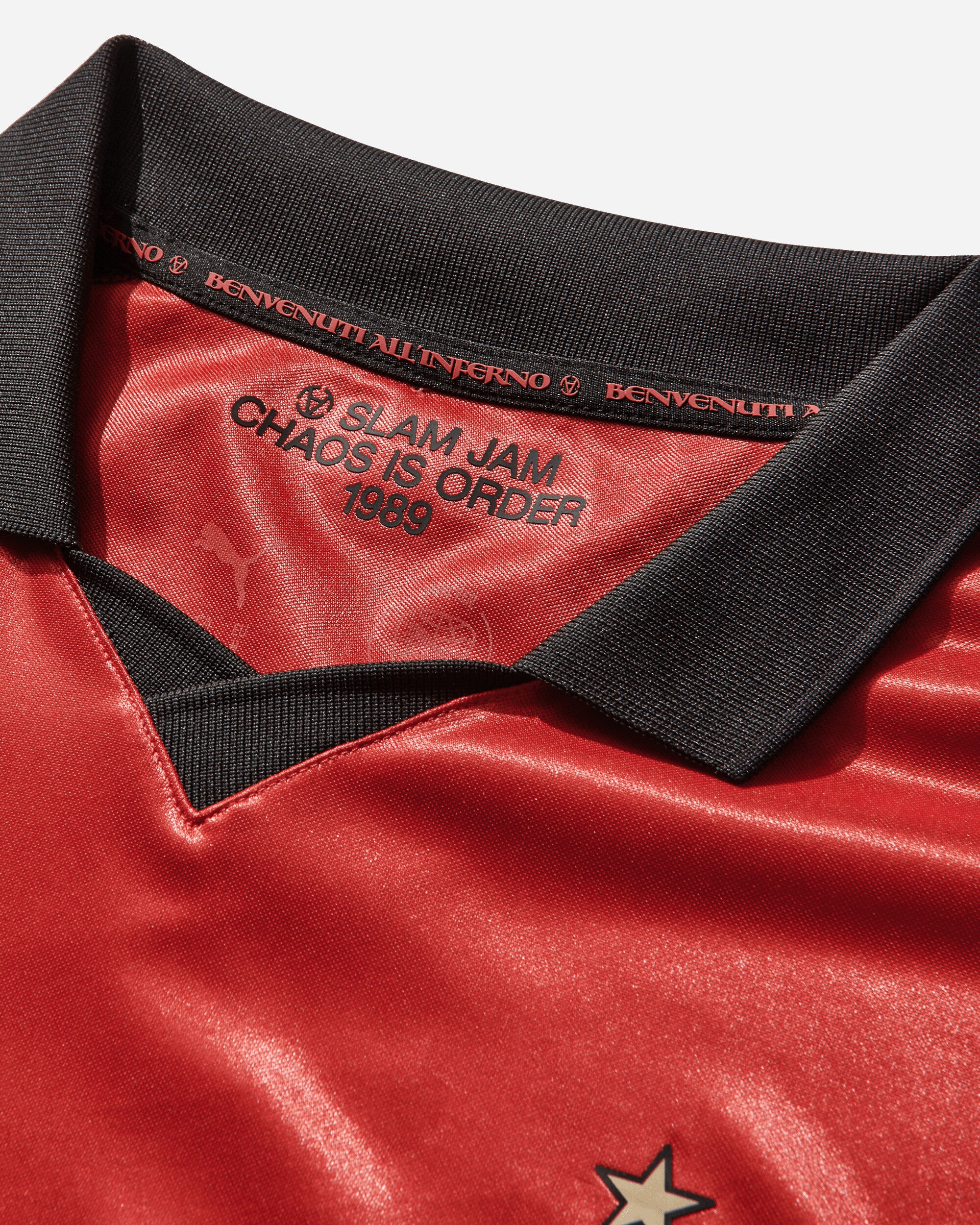 AC Milan x Slam Jam Longsleeve Jersey Red - Image 3