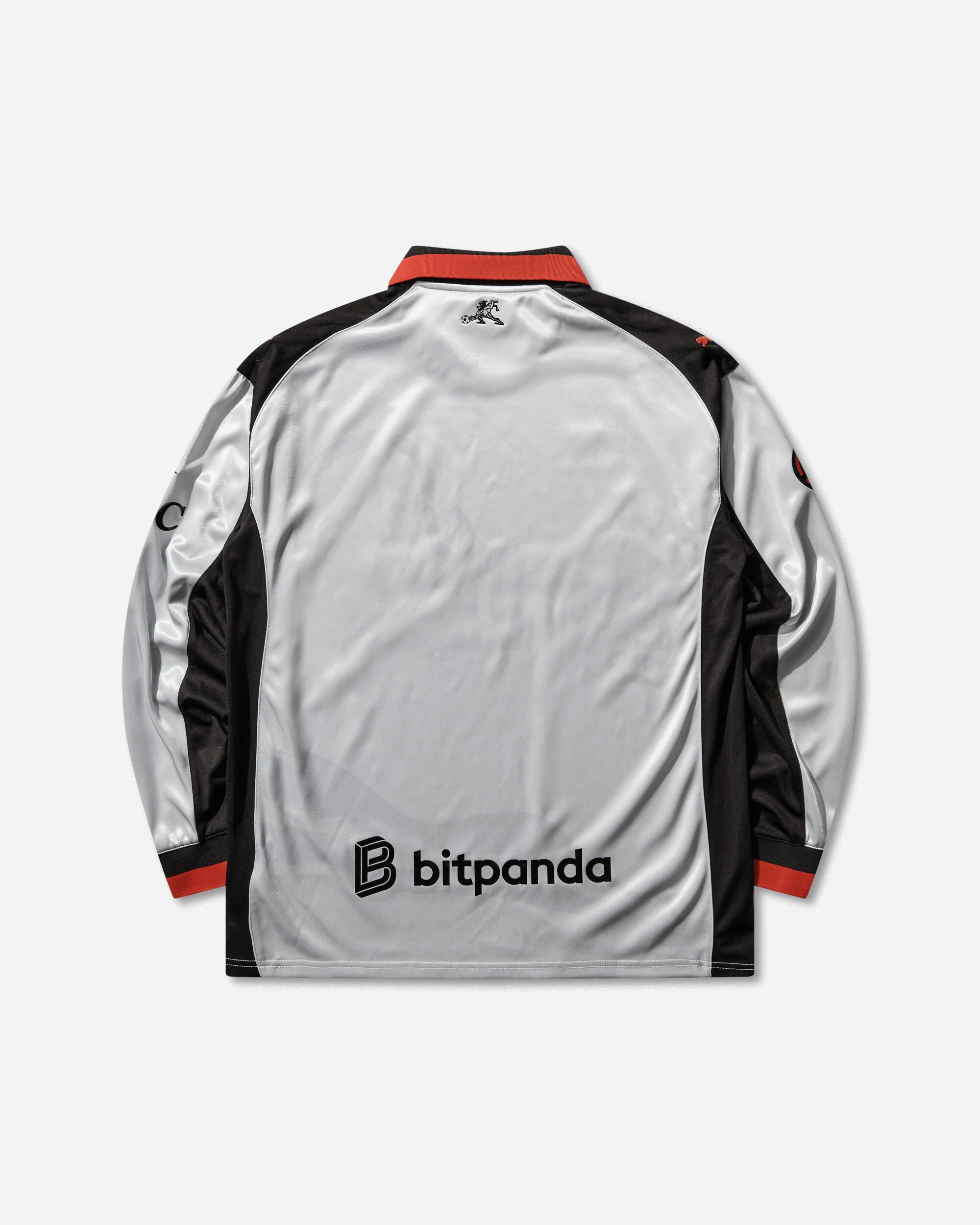 AC Milan x Slam Jam Limited Edition Longsleeve Jersey Grey - Image 2
