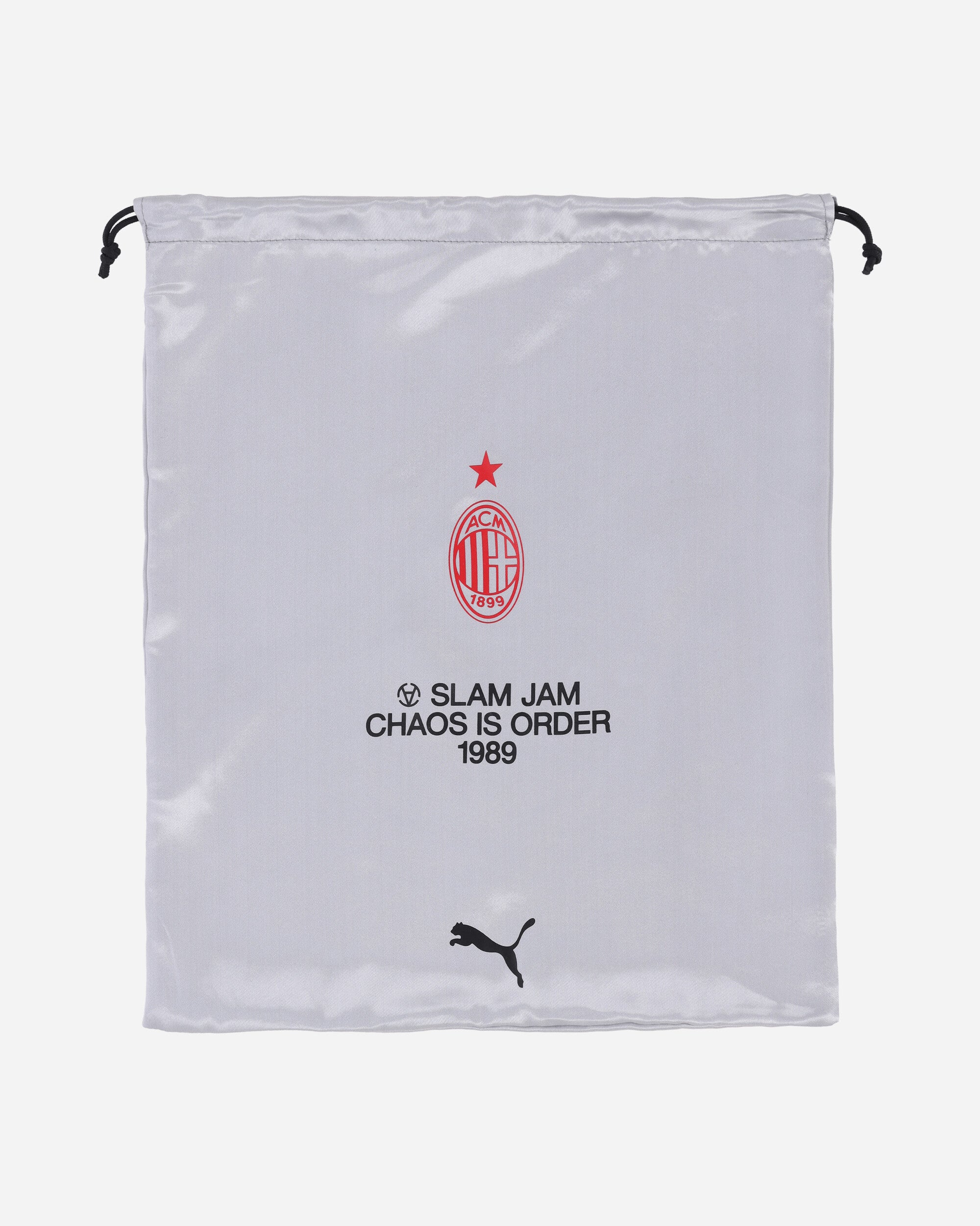AC Milan x Slam Jam Limited Edition Longsleeve Jersey Grey - Image 3