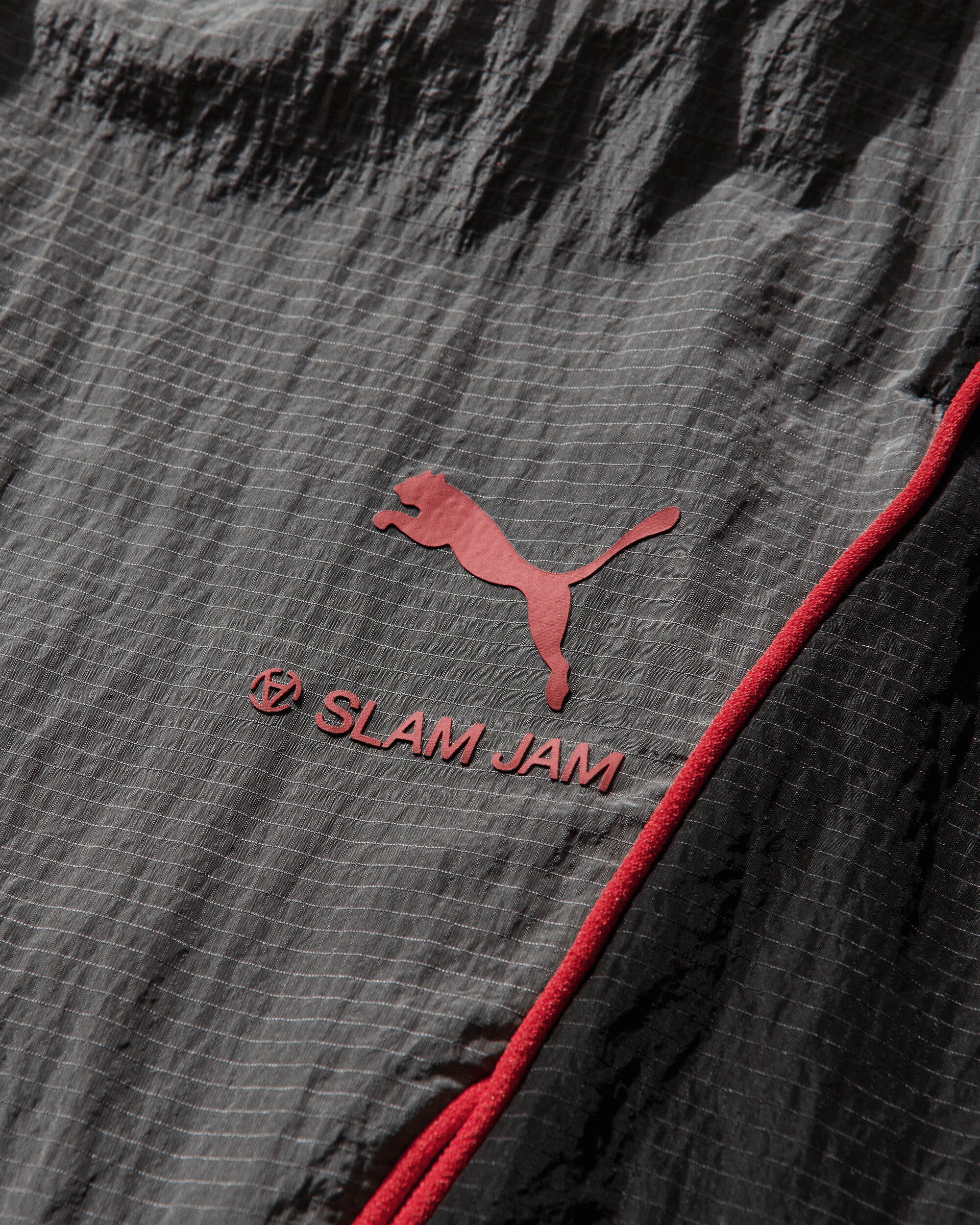 AC Milan x Slam Jam Track Pants Black / Dark Grey - Image 3