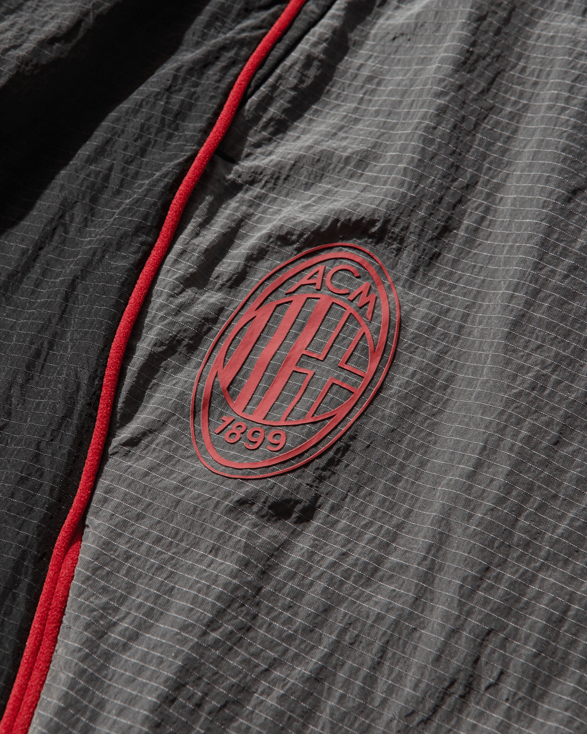 AC Milan x Slam Jam Track Pants Black / Dark Grey - Image 4