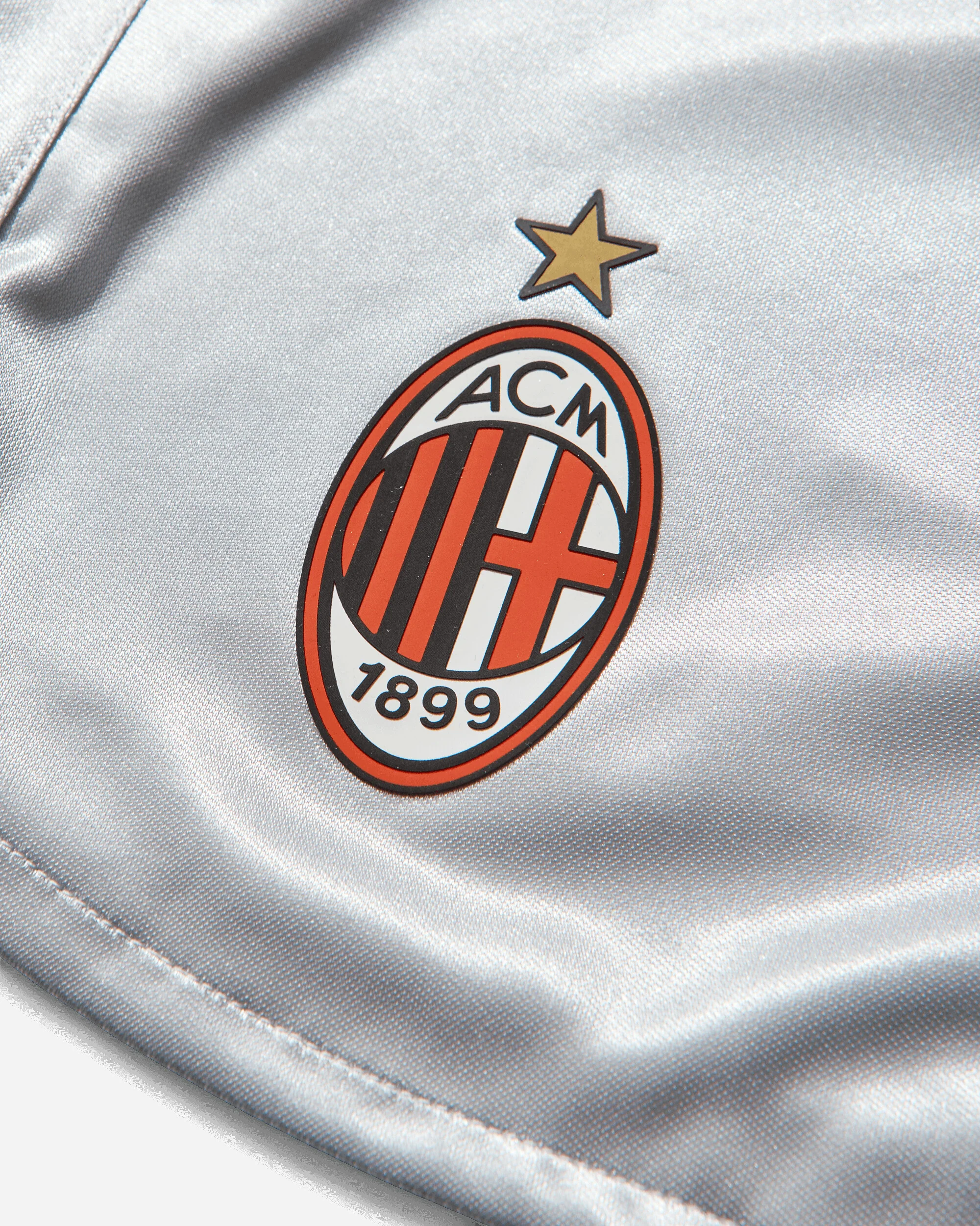 AC Milan x Slam Jam Shorts Grey - Image 6