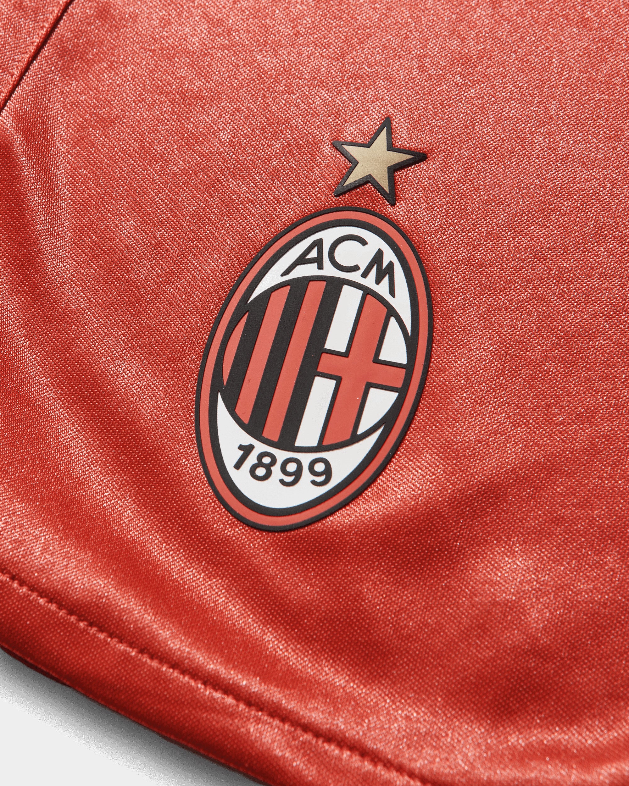 AC Milan x Slam Jam Shorts Red - Image 6