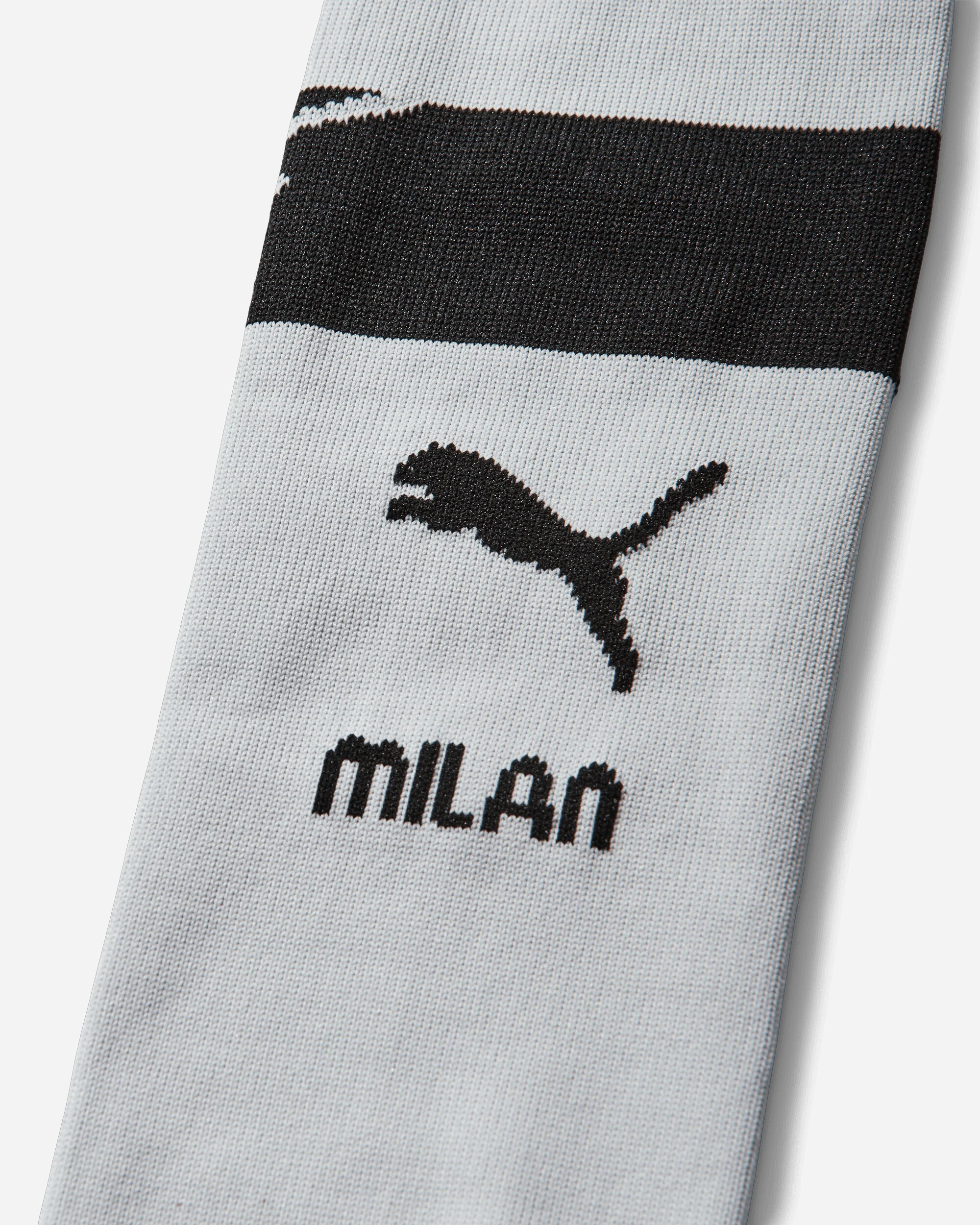 AC Milan x Slam Jam Replica Socks Grey - Image 5