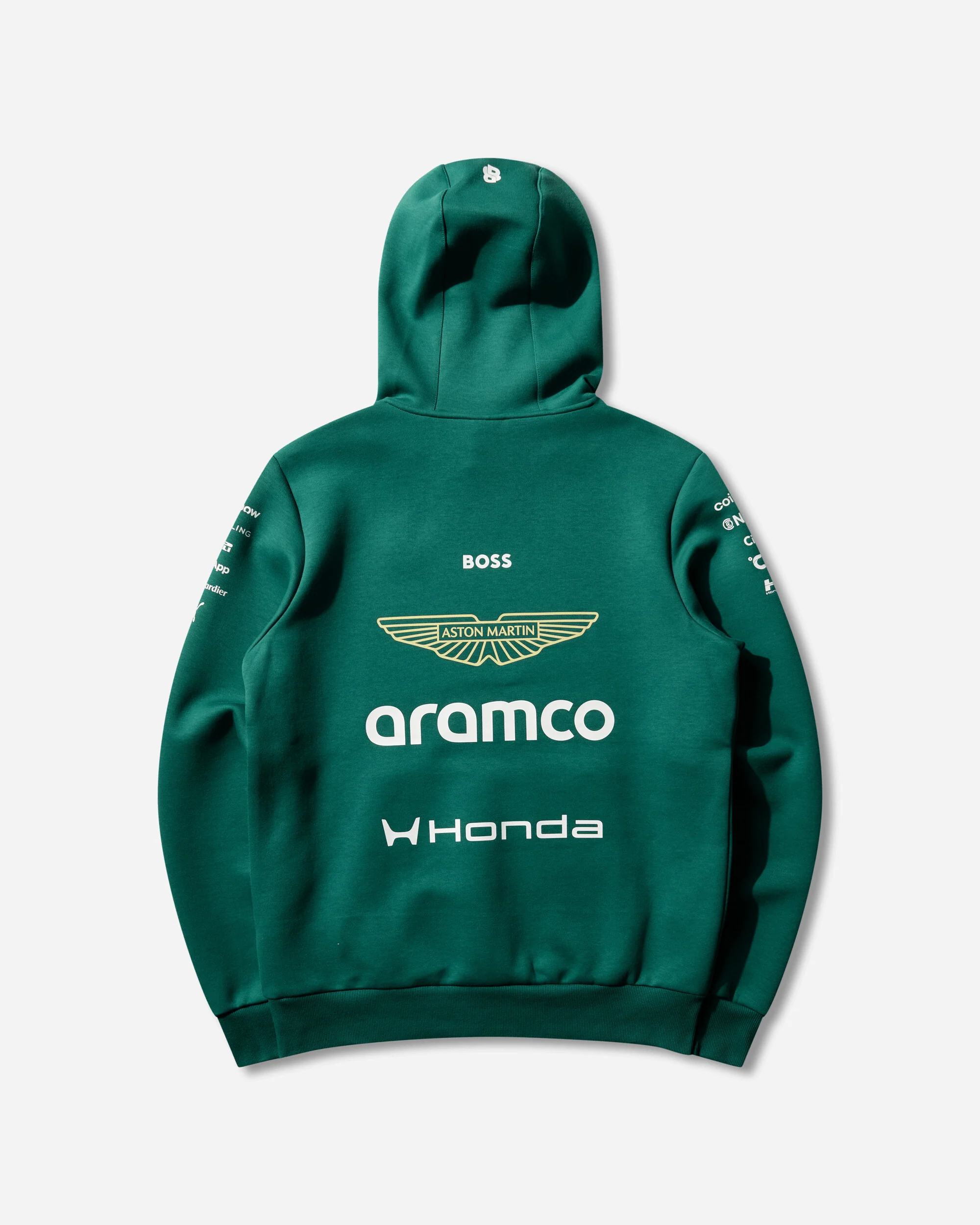 ASTON MARTIN ARAMCO F1 TEAM Replica Hoodie Green Lux - Image 2