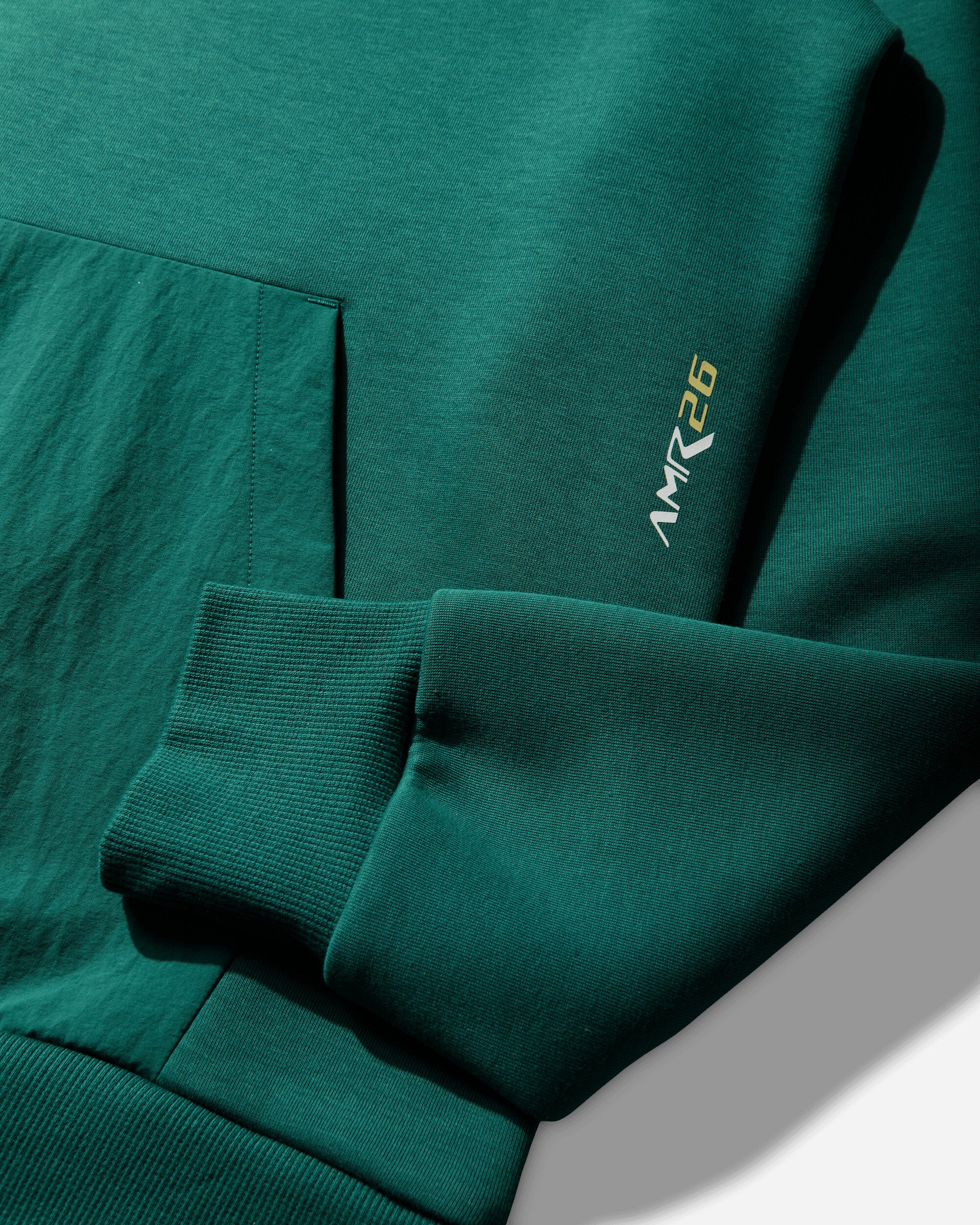 ASTON MARTIN ARAMCO F1 TEAM Replica Hoodie Green Lux - Image 4