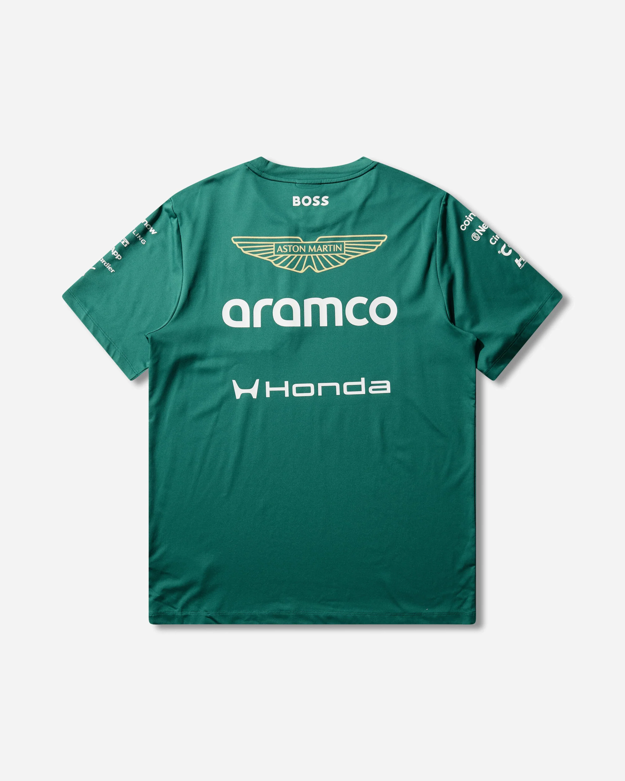 ASTON MARTIN ARAMCO F1 TEAM Replica T-Shirt Green Lux - Image 2
