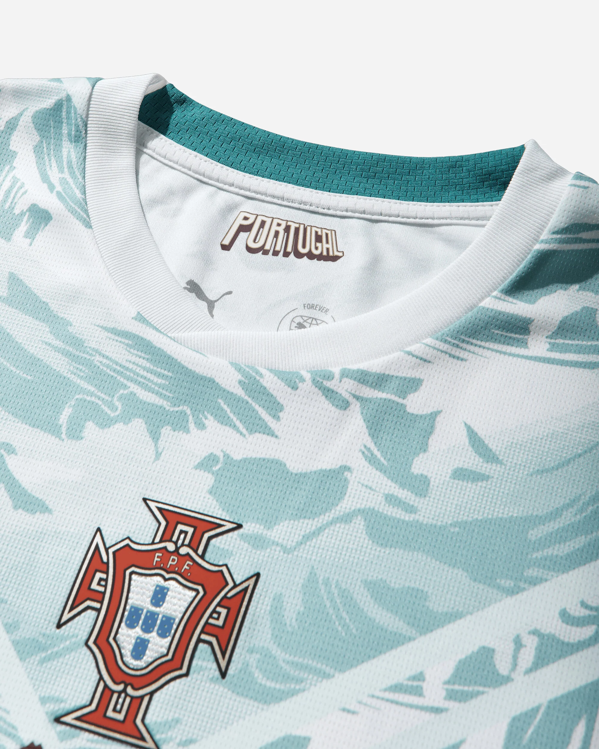 Men's Portugal 2026 Away Jersey White / Green Lagoon - Image 4