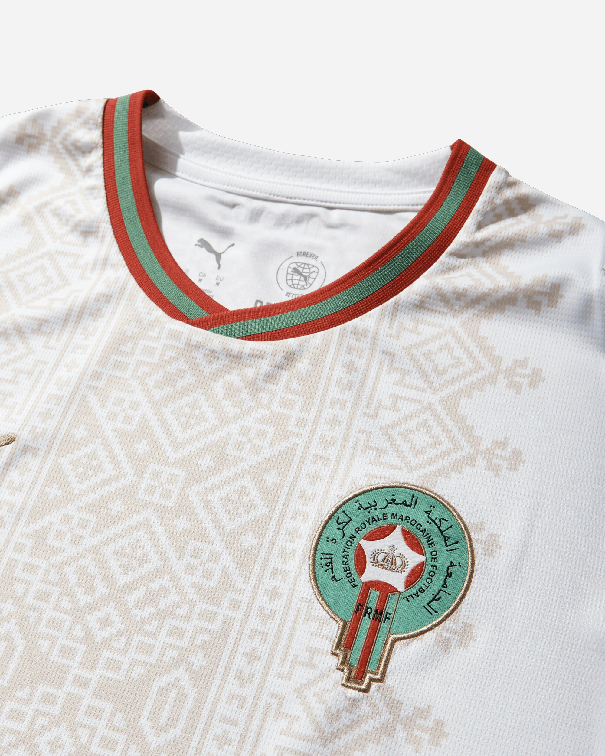 Men's Morocco 2026 Away Jersey White / Victory Gold - Image 4