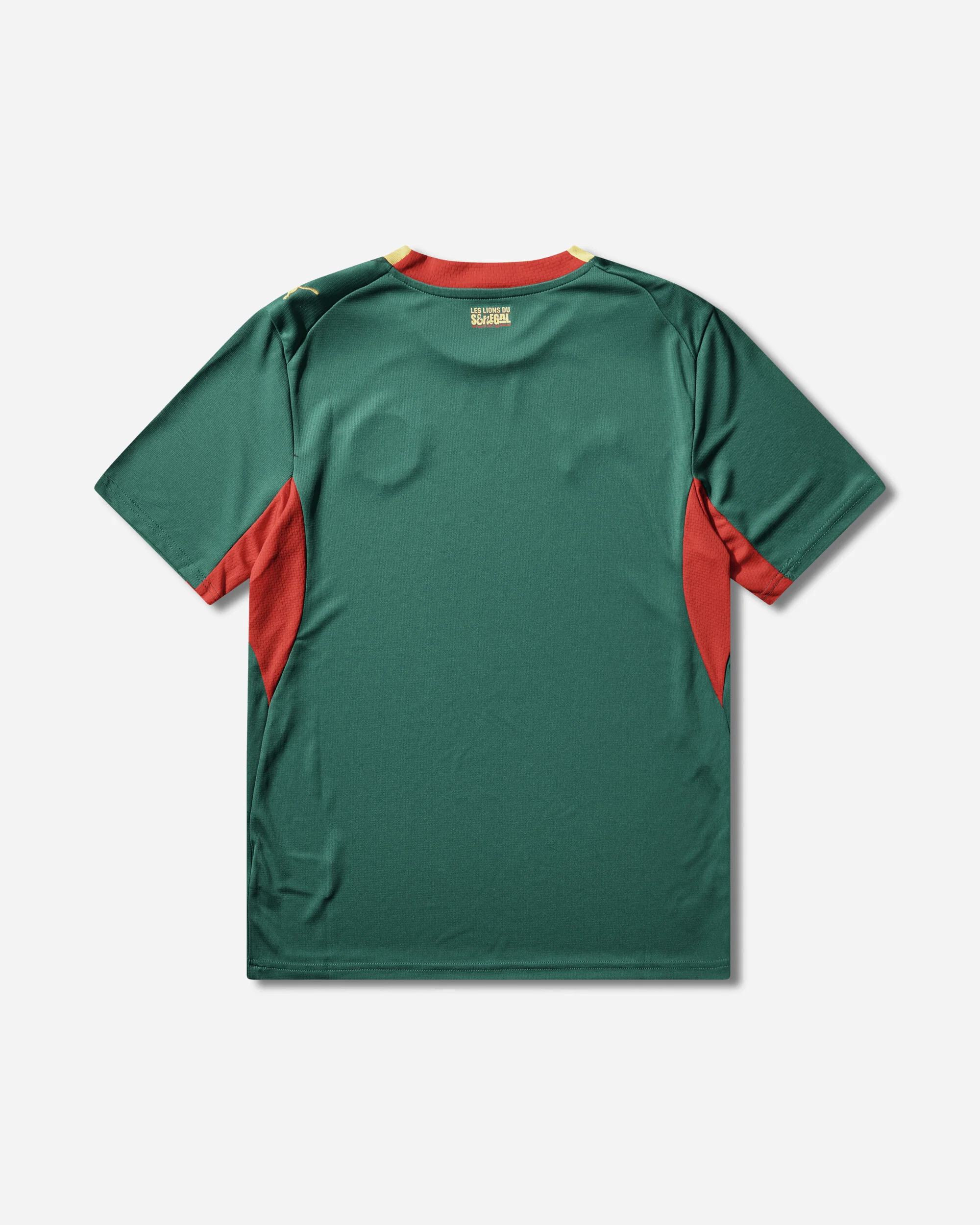 Men's Senegal 2026 Away Jersey Wild Green / Red - Image 2