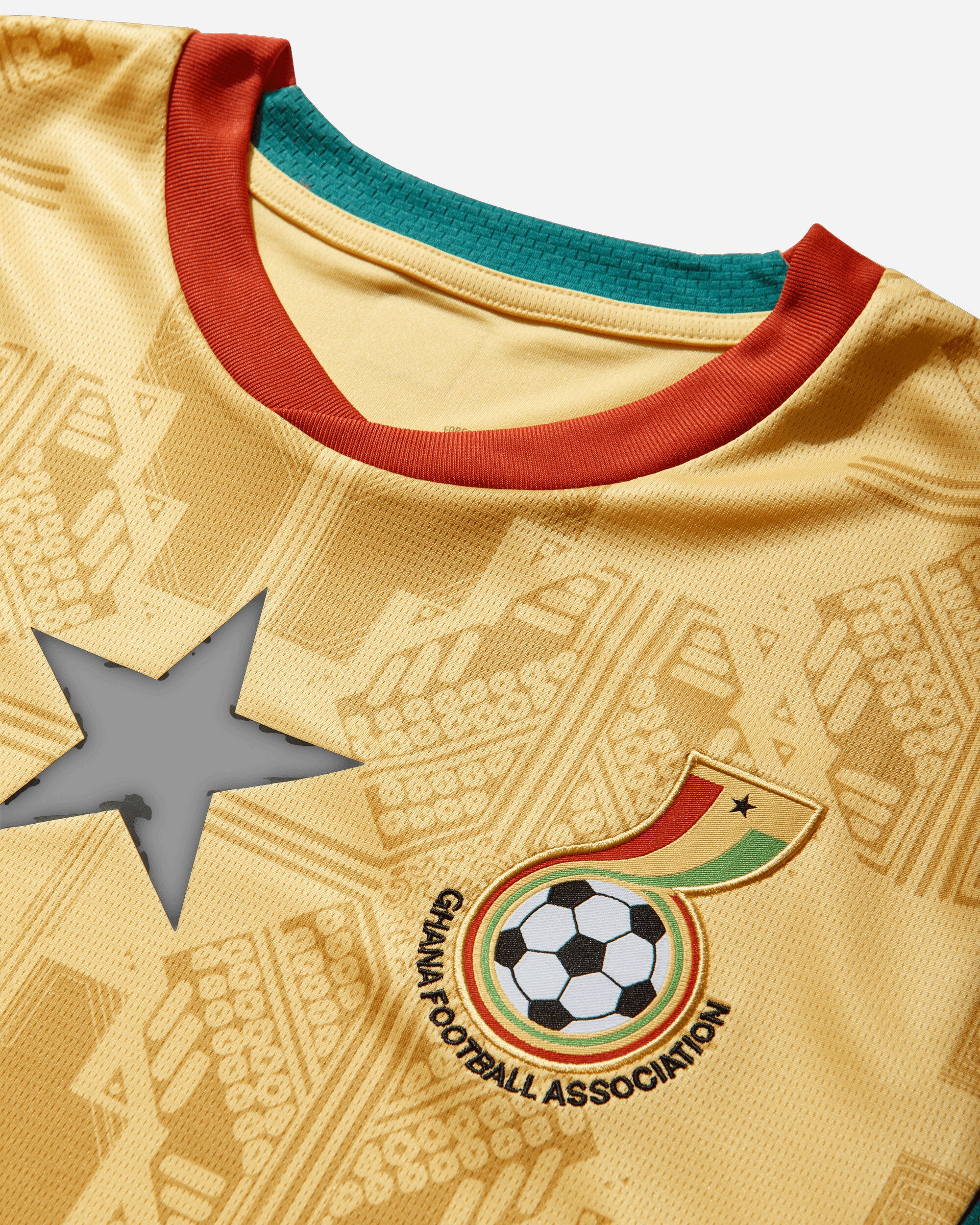 Ghana 2026 Away Jersey Sunny Yellow / Archive Gold - Image 4