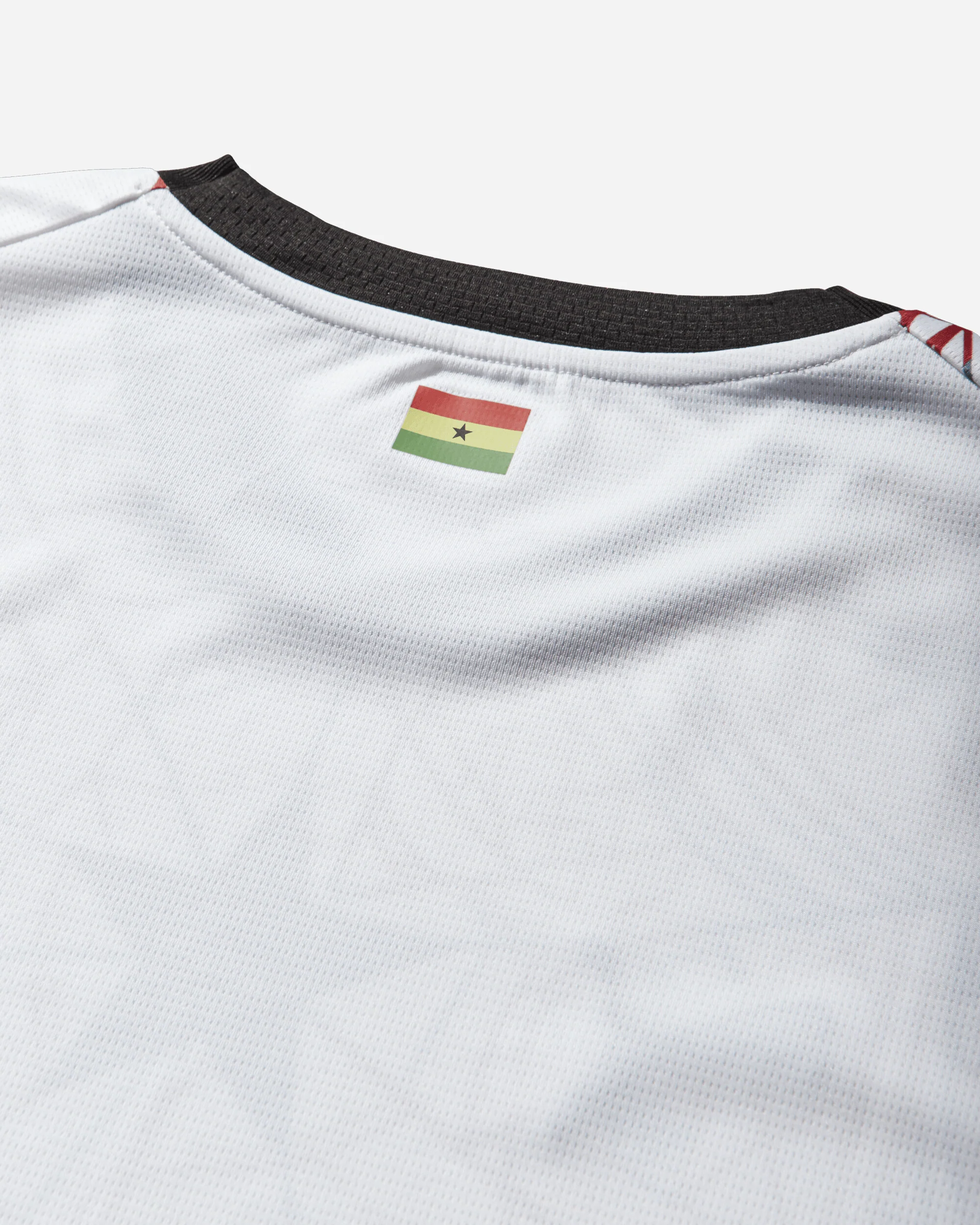 Men's Ghana 2026 Home Jersey  White / Black - Image 3