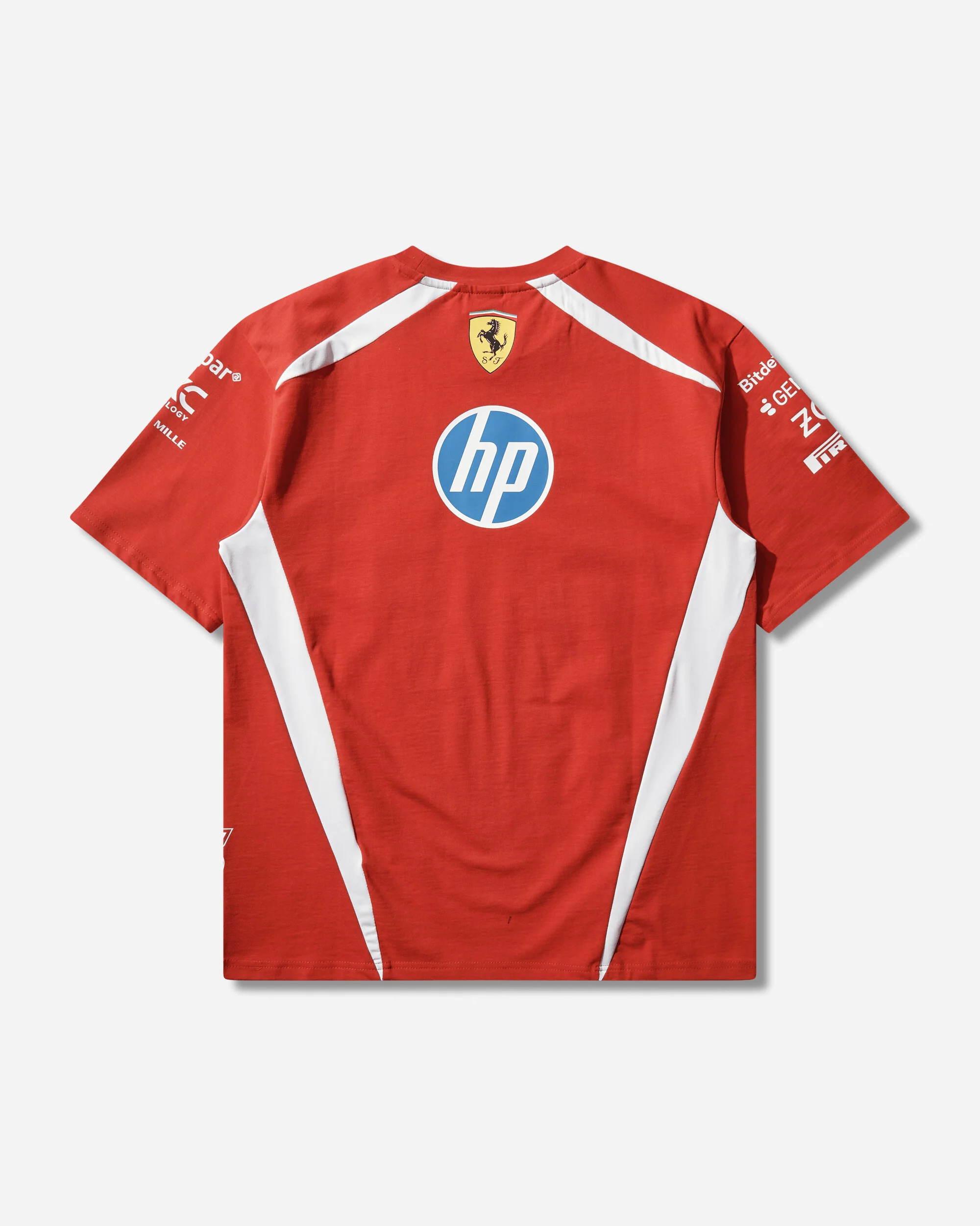 Scuderia Ferrari HP Replica Leclerc T-Shirt Red - Image 2