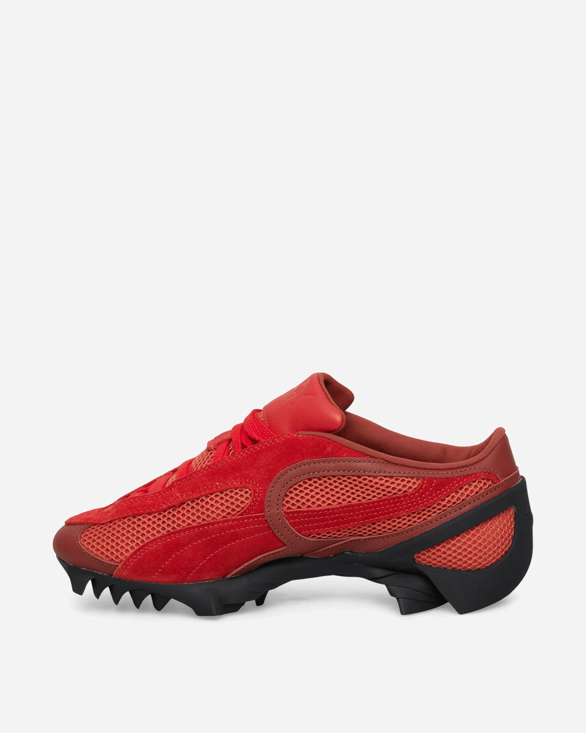 Beisser Waxed Sneakers Bordeaux Red / Candy Apple - Image 3