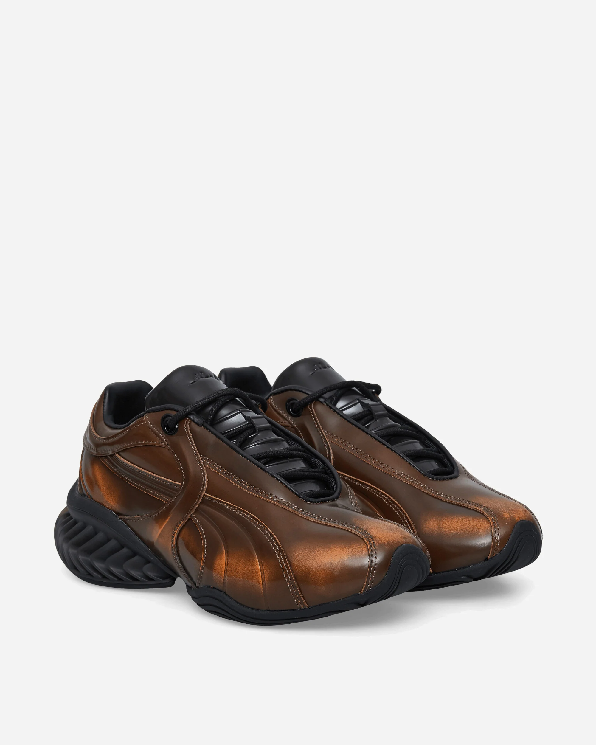 _J.L-A.L_ CELL GEO 1 Umbre Sneakers Cocoa Bean / Black - Image 2