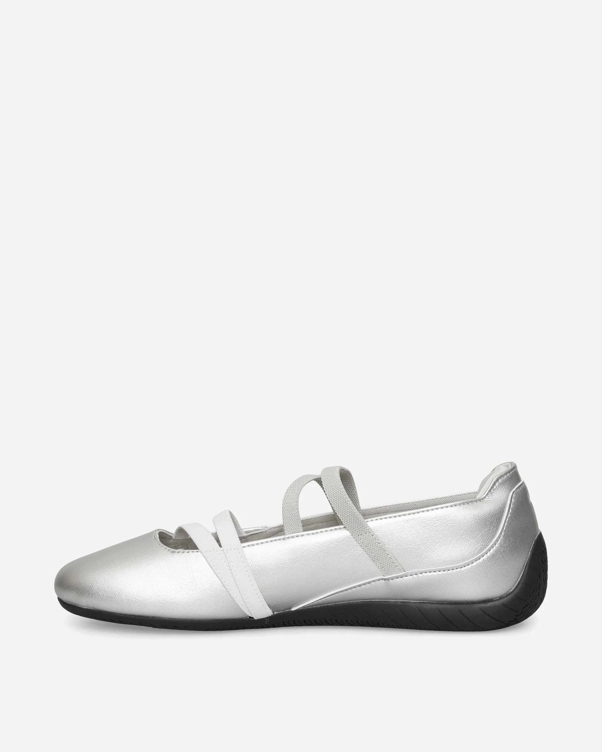 Women's Speedcat Ballet Metallic Shoes Silver / White - Image 3