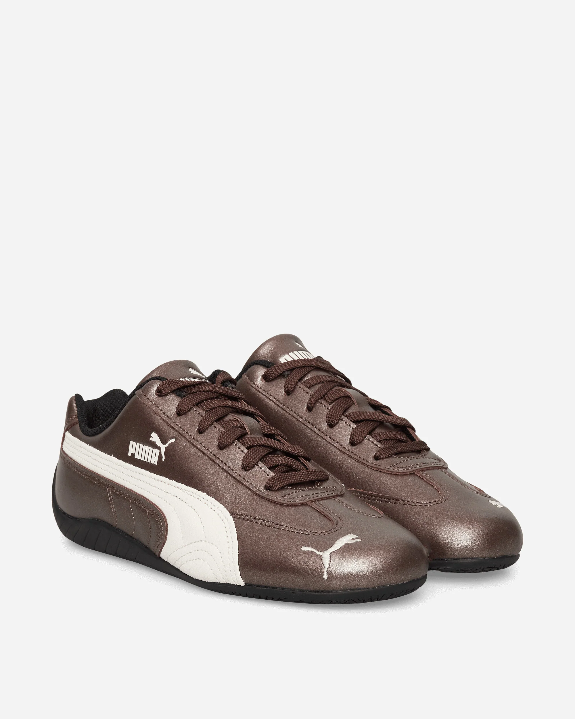 Speedcat Metallic Sneakers Warm Brown / Warm White - Image 2