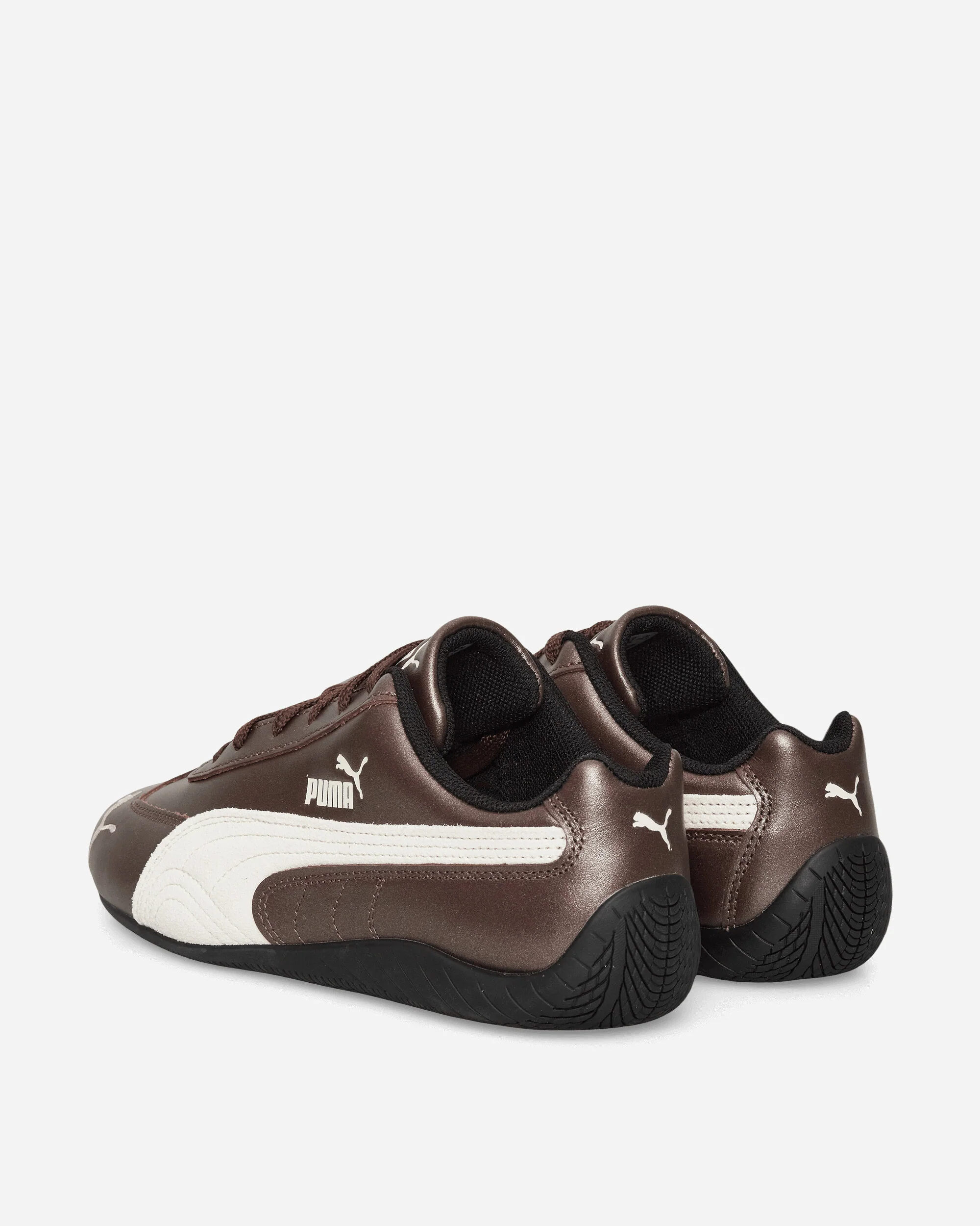Speedcat Metallic Sneakers Warm Brown / Warm White - Image 4