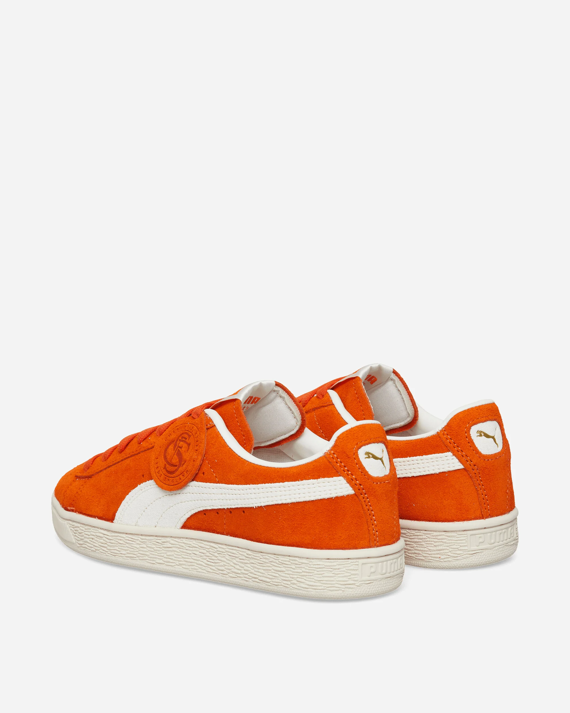 Suede Charles F. Stead IV Sneakers Orange Glo / White - Image 4