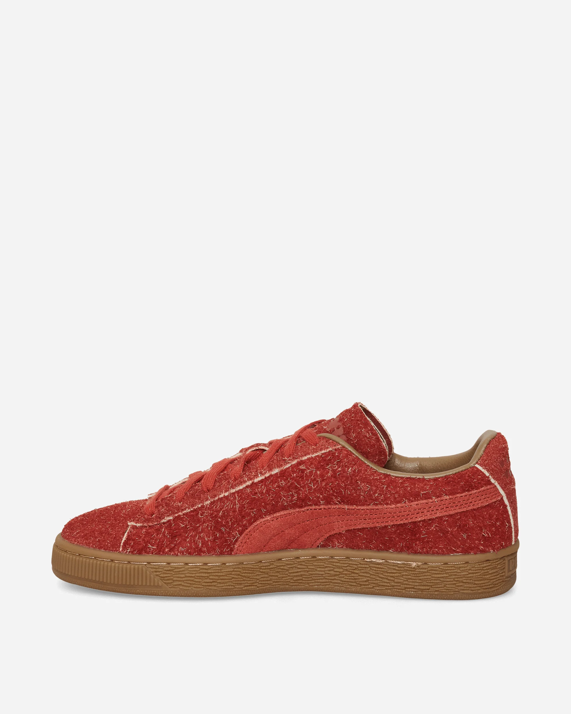 Daniëlle Cathari Suede Fuzzy Sneakers Mars Red - Image 3