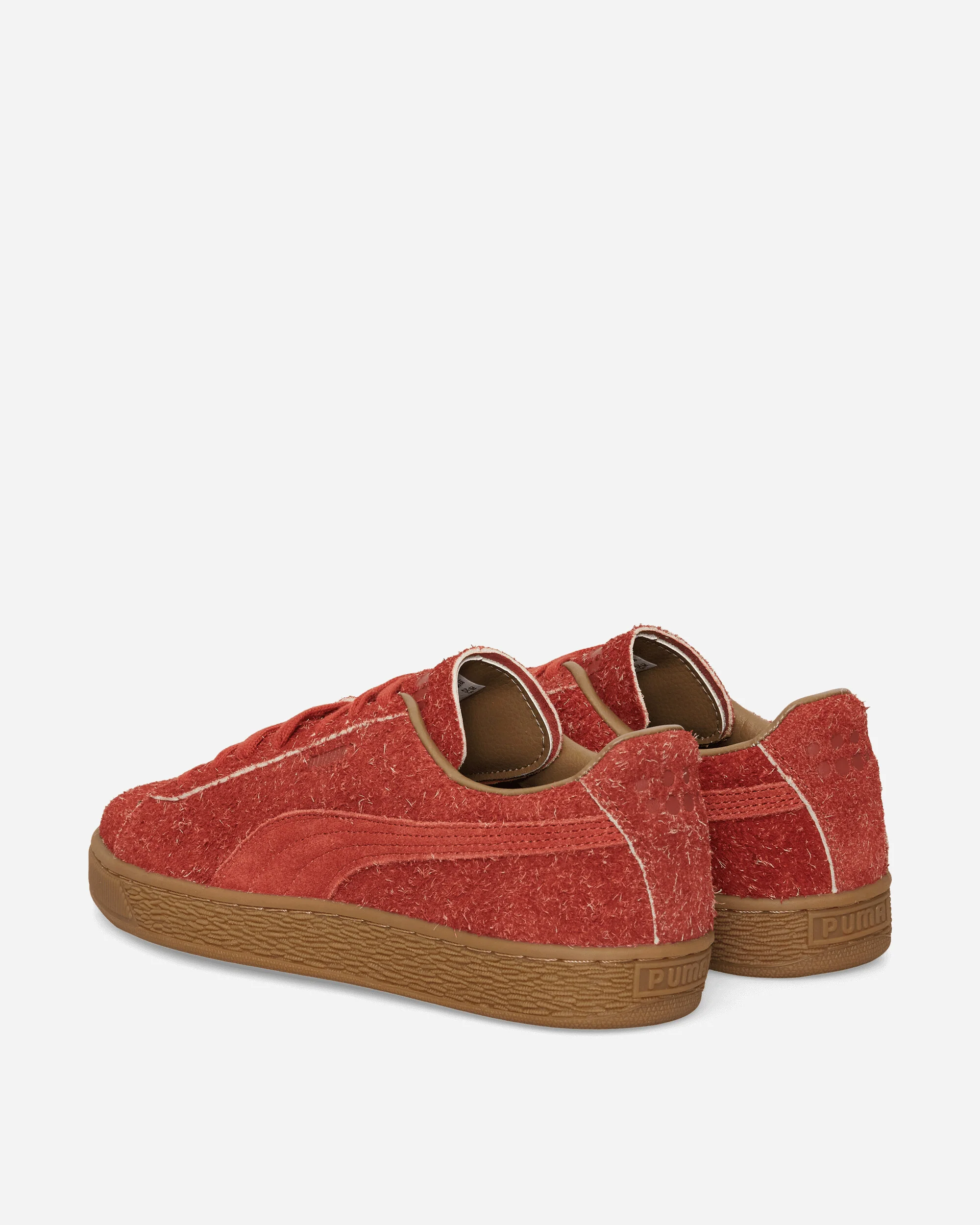 Daniëlle Cathari Suede Fuzzy Sneakers Mars Red - Image 4