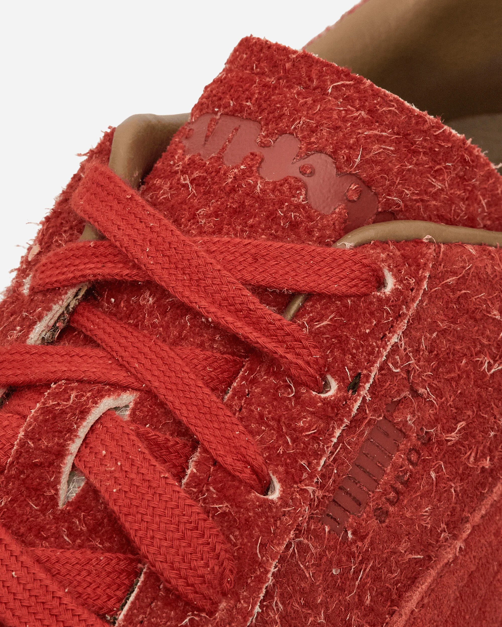 Daniëlle Cathari Suede Fuzzy Sneakers Mars Red - Image 6