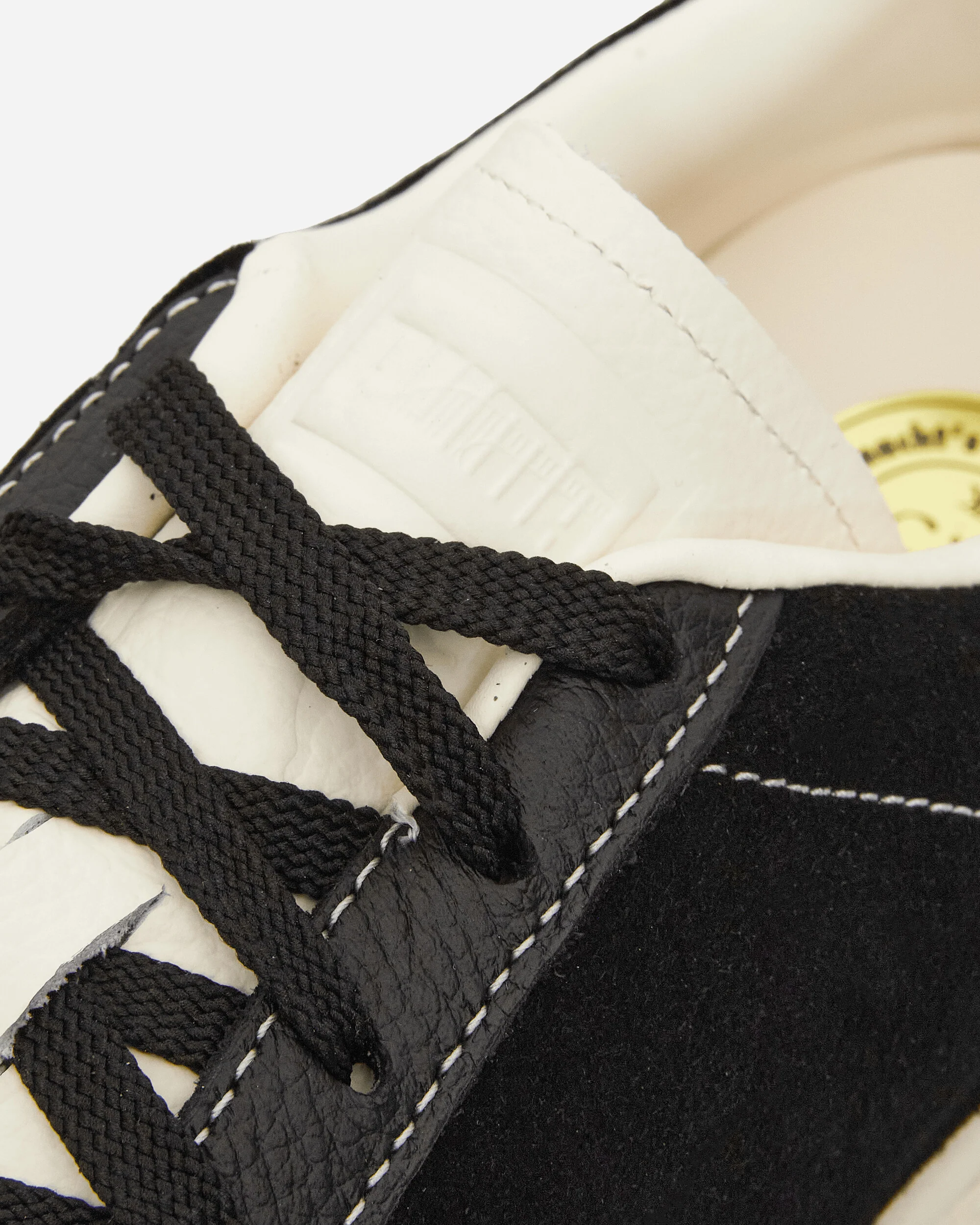 Suede Icons Sneakers Black / Frosted Ivory - Image 6
