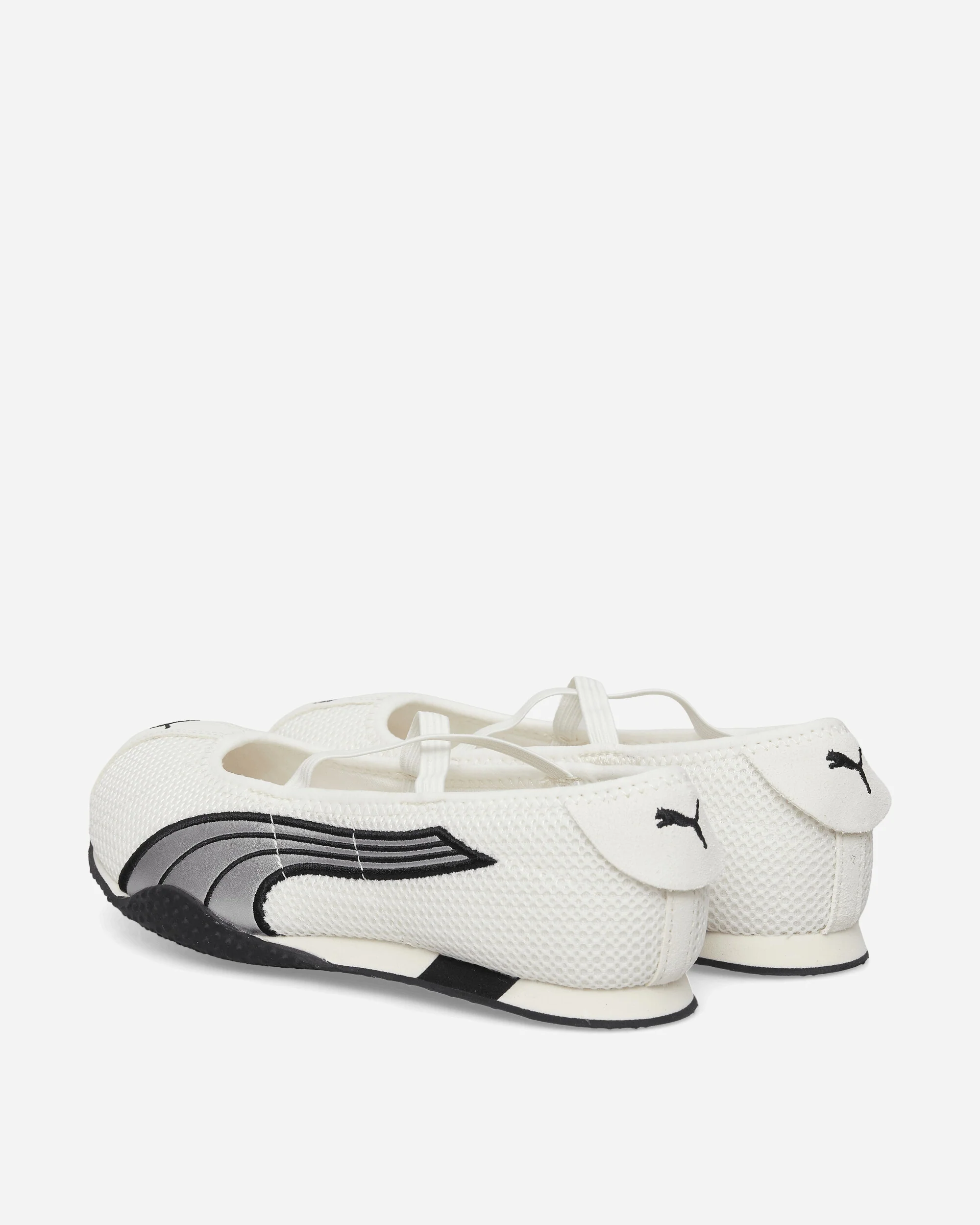 Women's H-Street Ballet Sneakers Warm White / Silver - Image 4